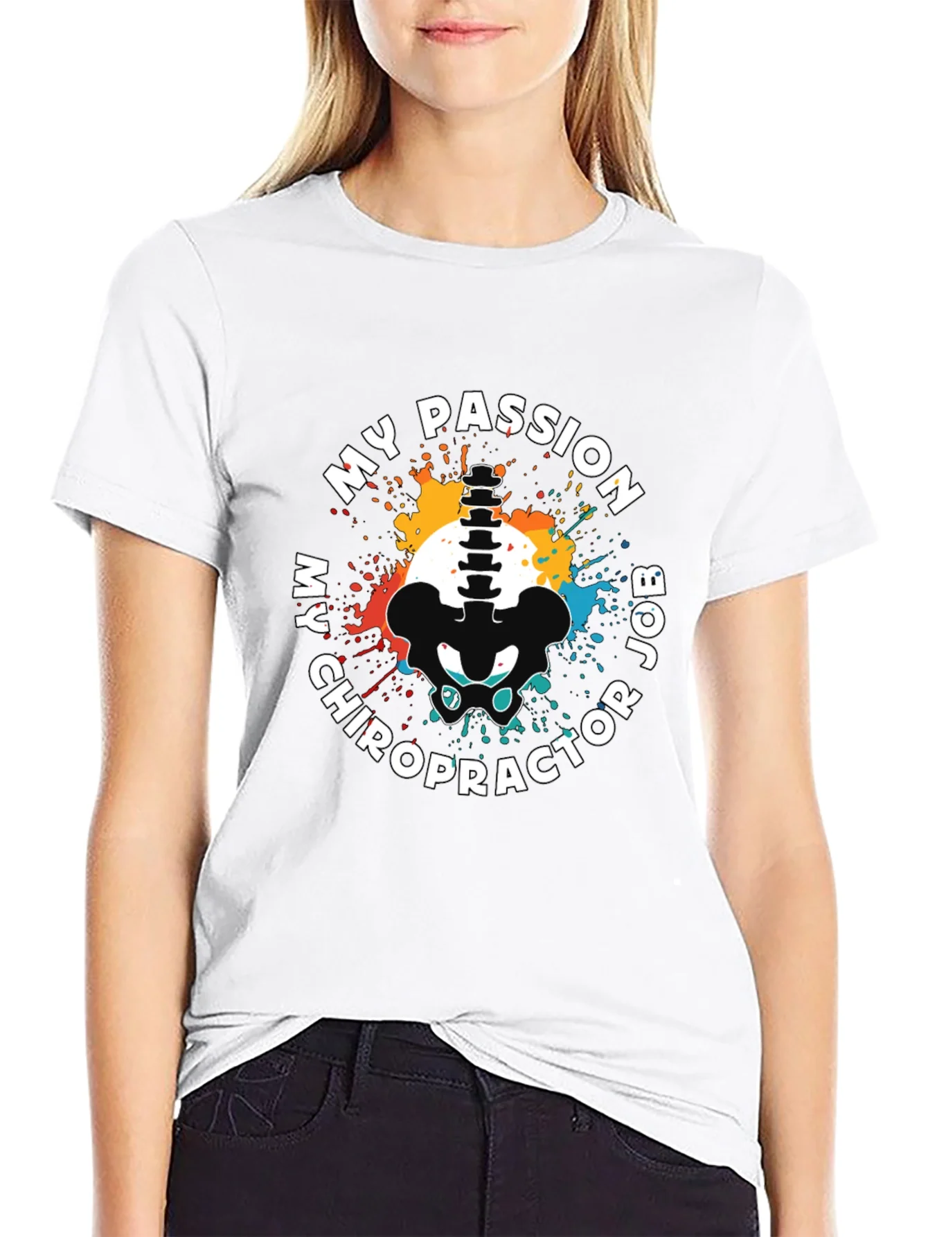 Camiseta Mi Pasi¨®n Mi Trabajo: Quiropr¨¢ctico