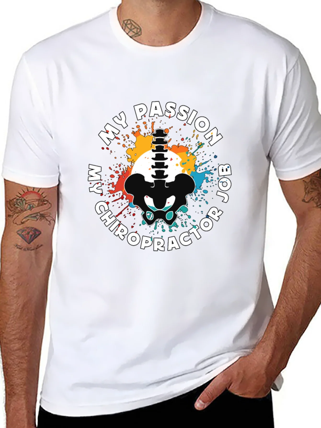 Camiseta Mi Pasi¨®n Mi Trabajo: Quiropr¨¢ctico