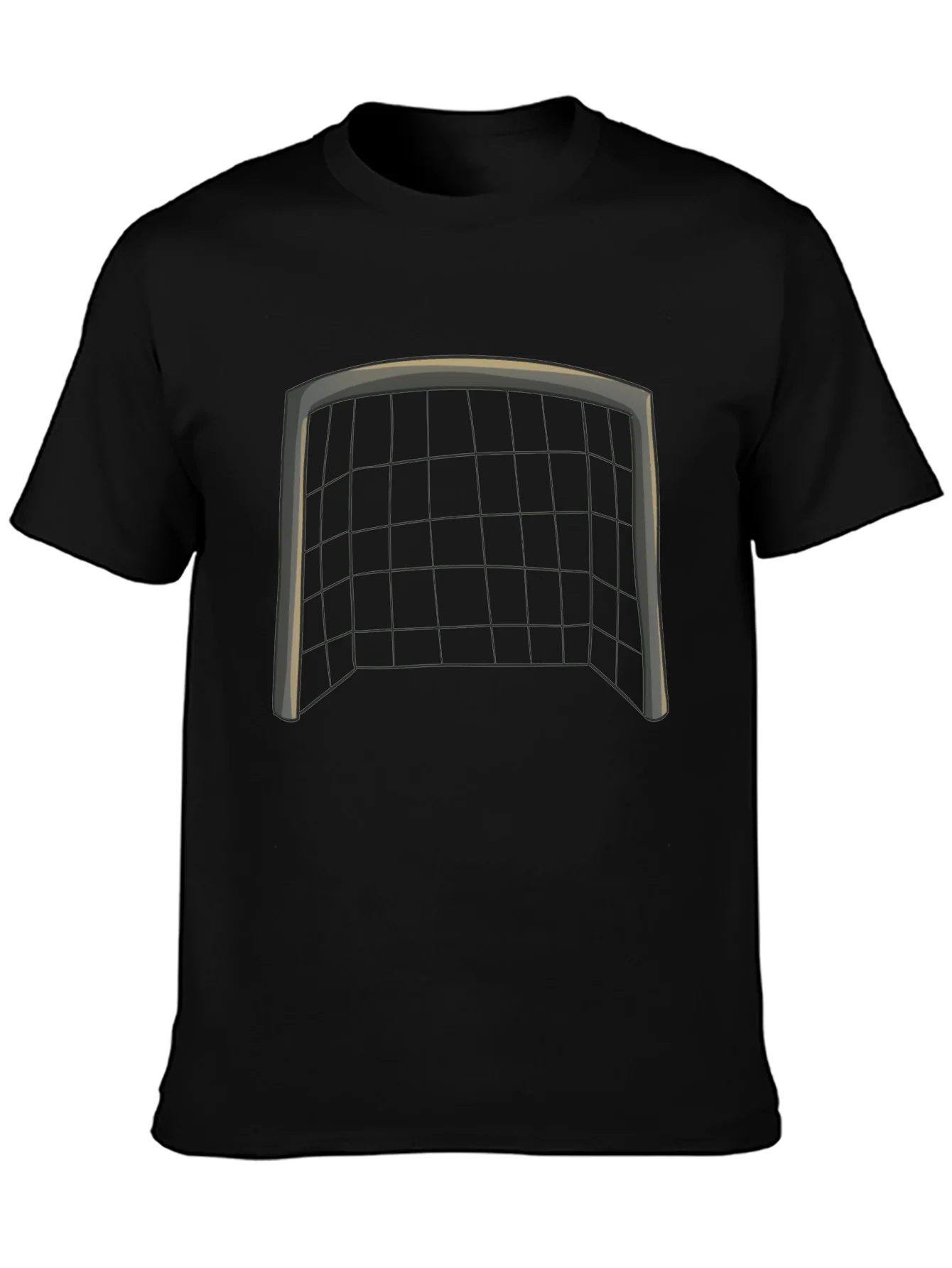 Camiseta Negra con Dise?o de Porter¨ªa
