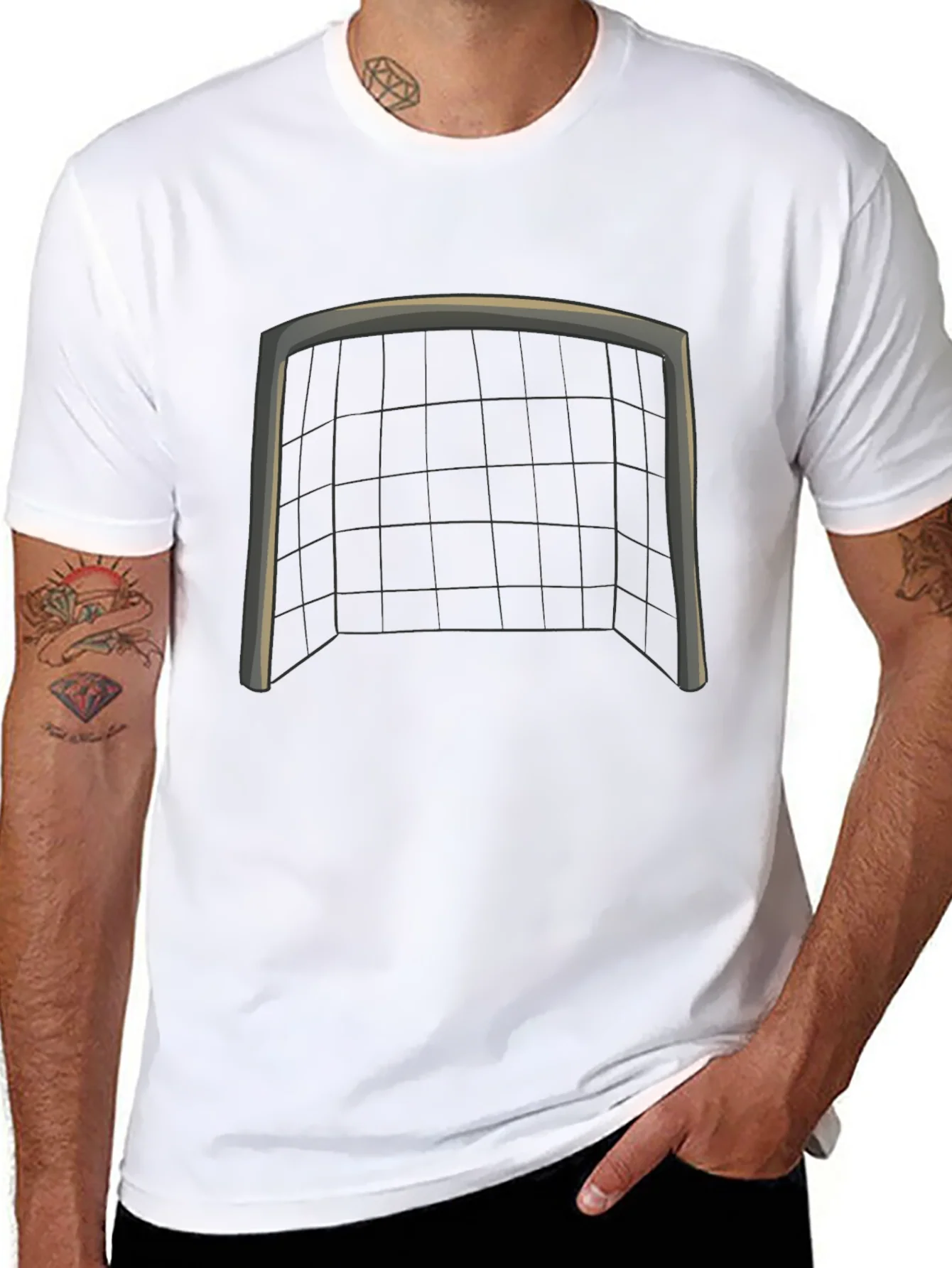 Camiseta Negra con Dise?o de Porter¨ªa