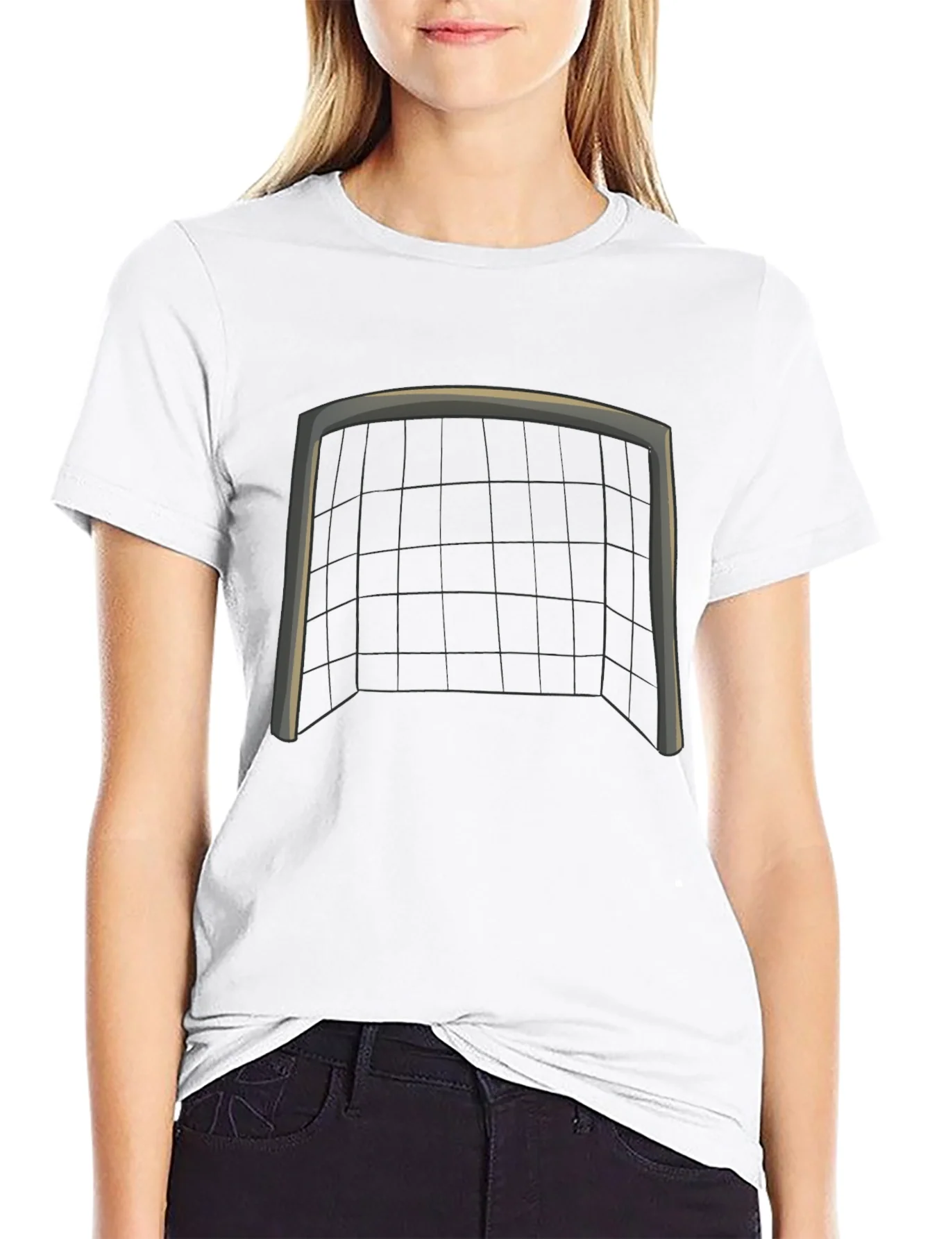 Camiseta Negra con Dise?o de Porter¨ªa