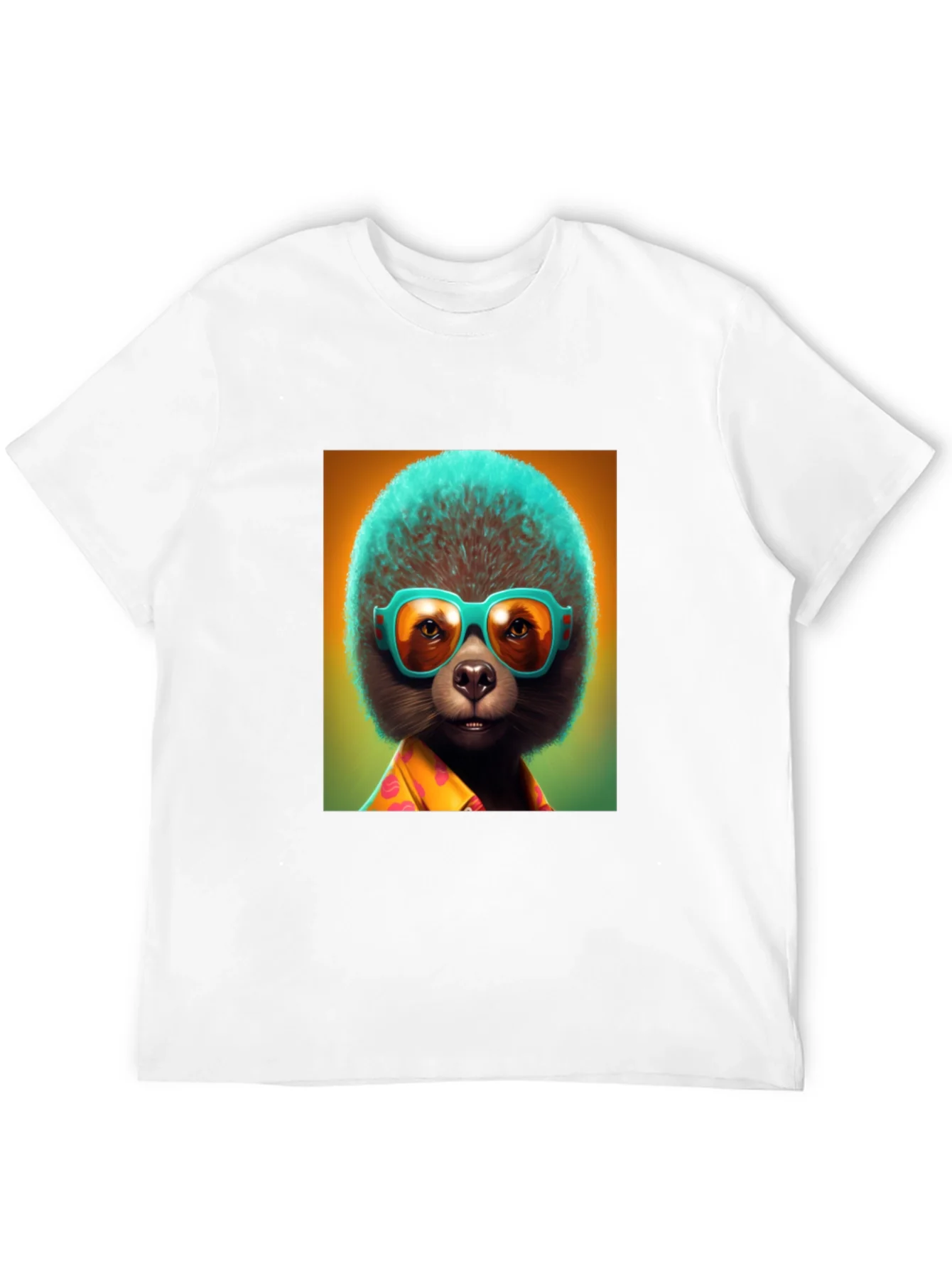 Rebbecca Cool Sloth Tee: Tropical Vibes
