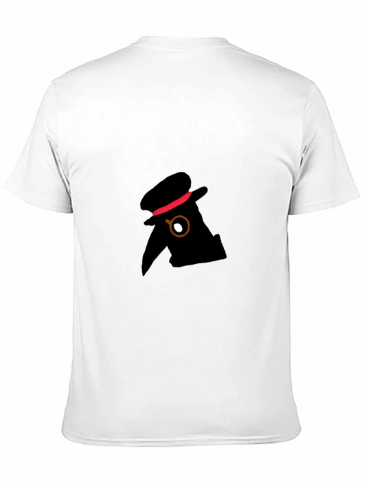 Rebbecca Plague Doctor T-Shirt - Mens Black Graphic Tee