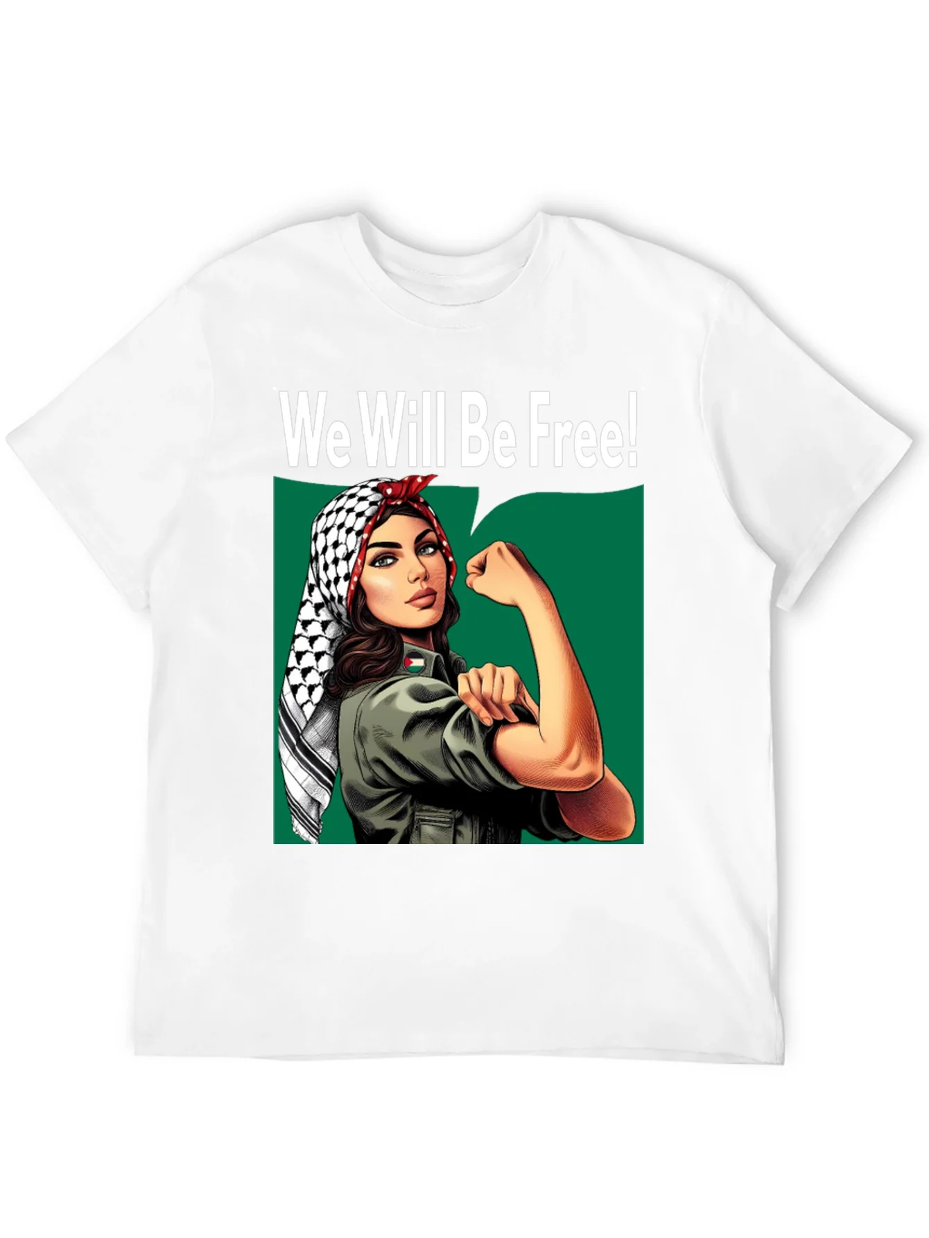 Camiseta Negra We Will Be Free!