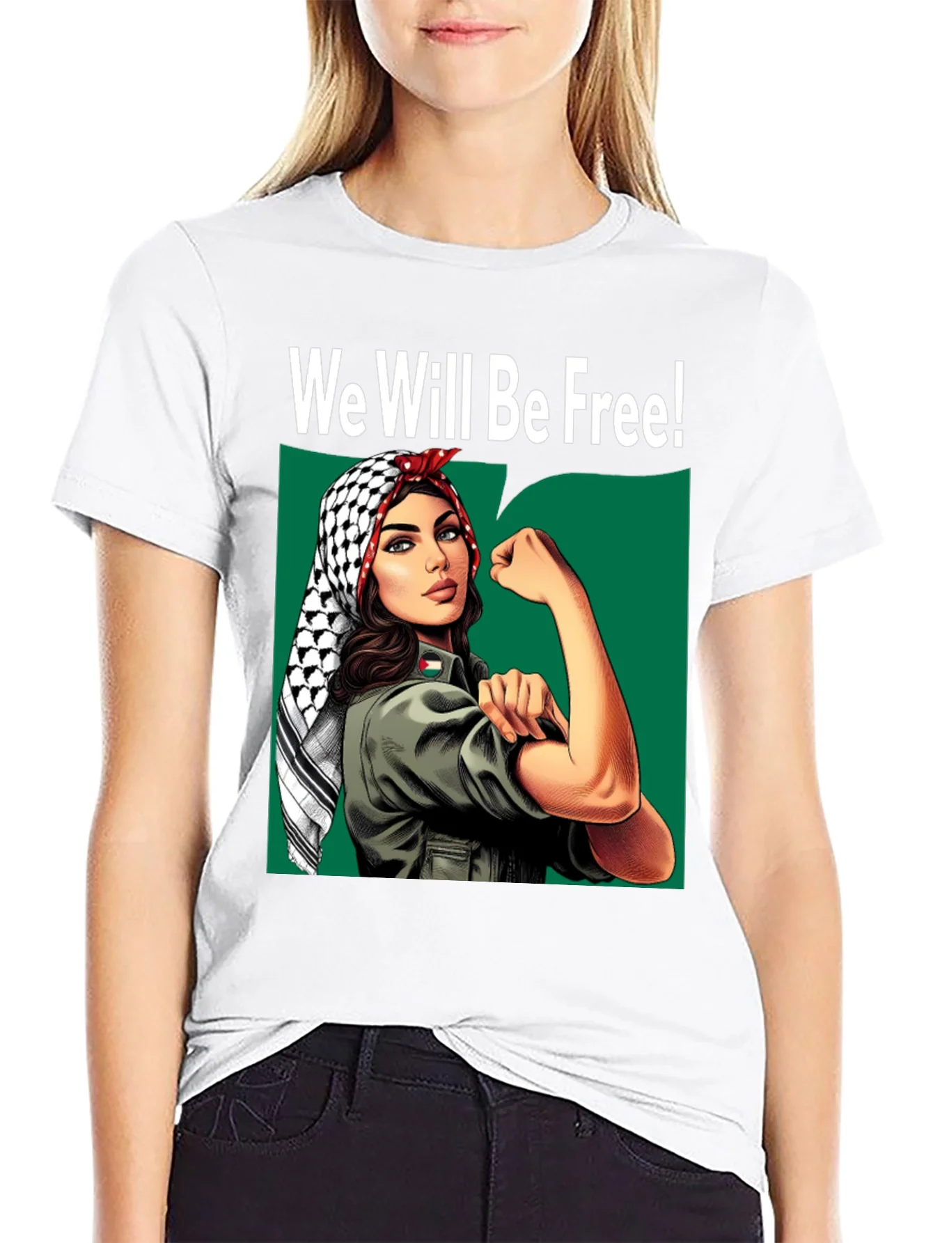 Camiseta Negra We Will Be Free!