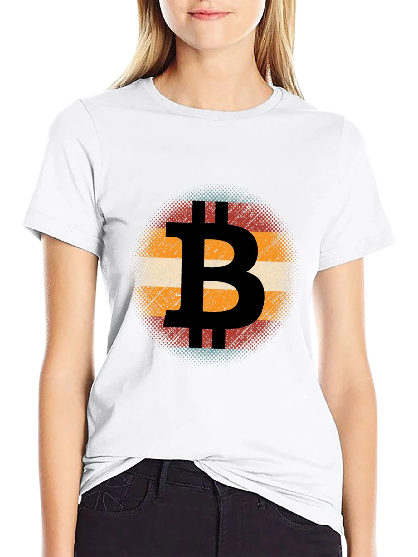 Camiseta Bitcoin Retro
