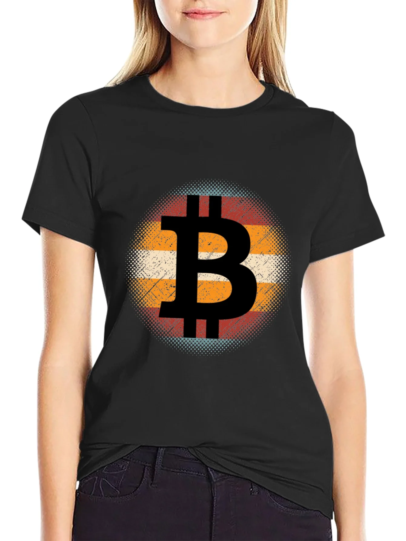 Camiseta Bitcoin Retro
