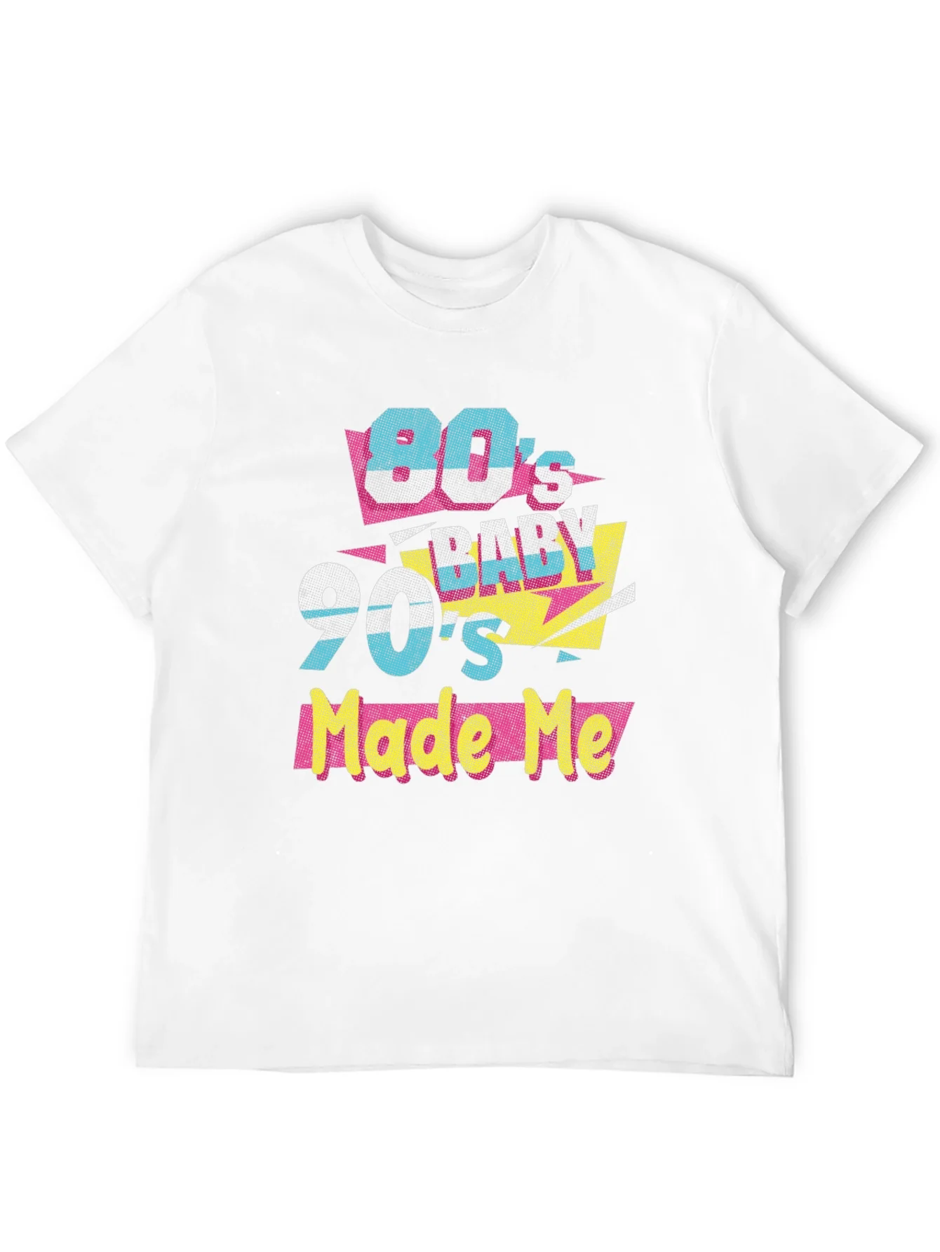 Camiseta Negra Estilo 80s/90s