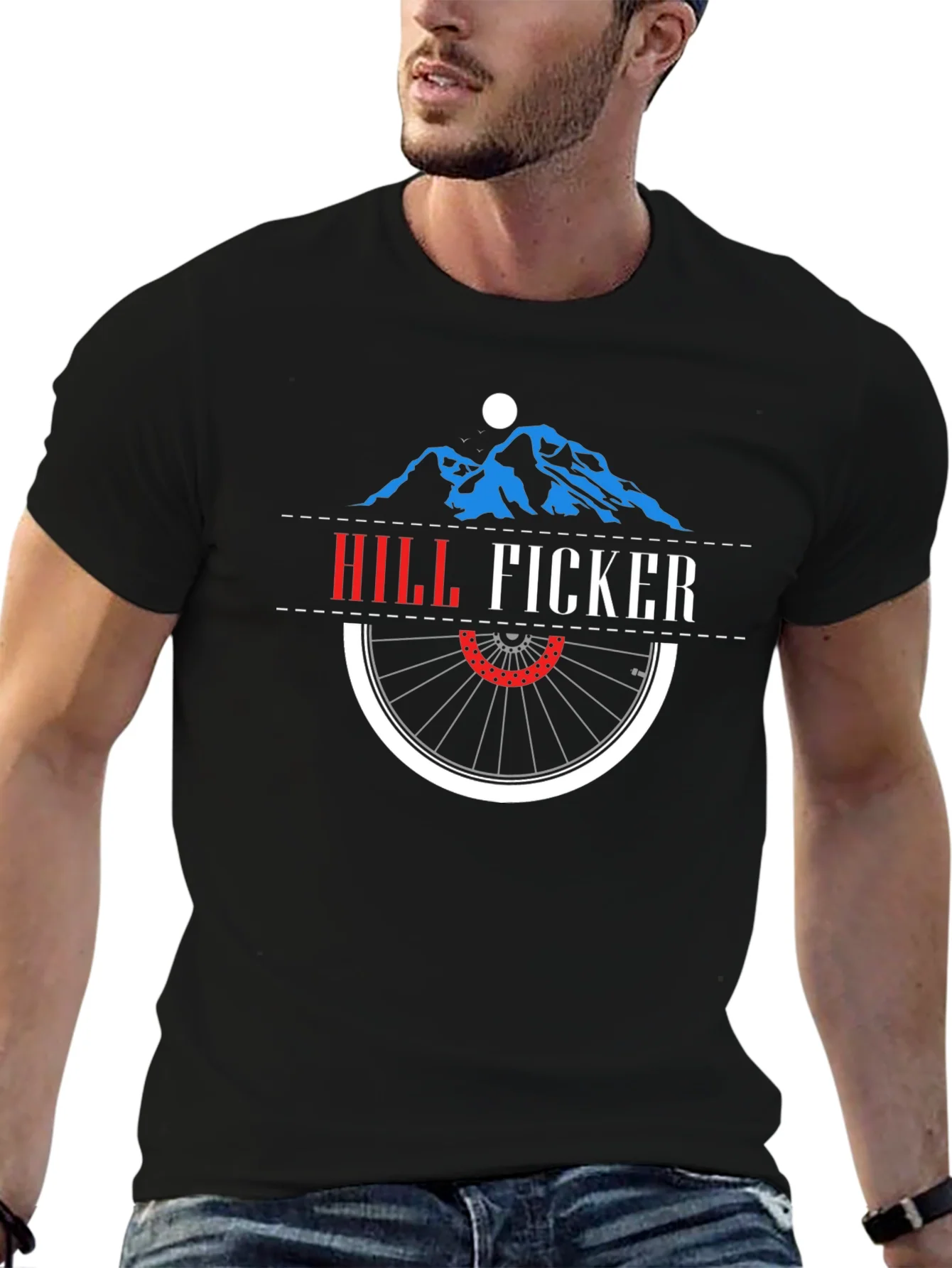 Camiseta Ciclismo Monta?a - Hill Ficker