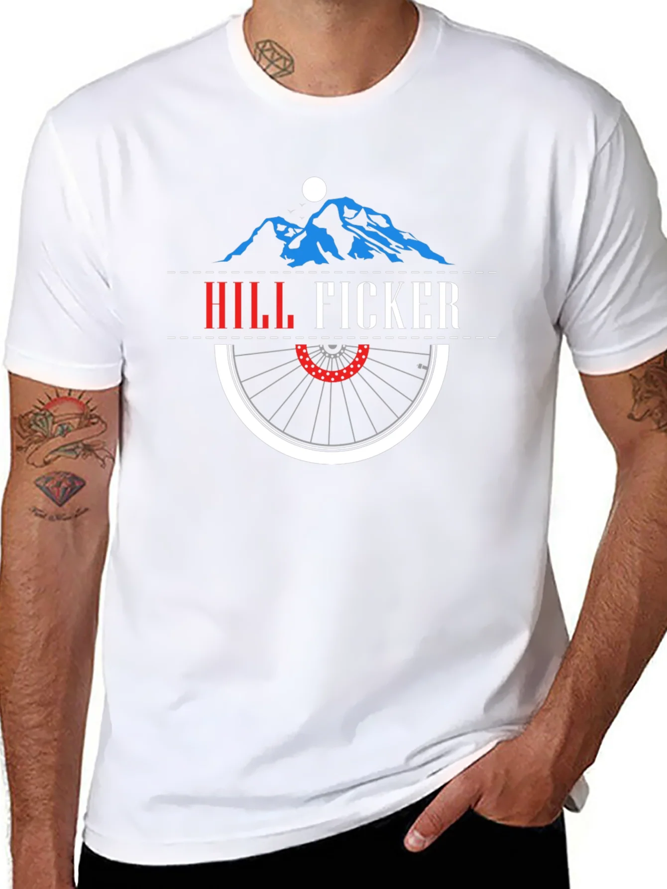 Camiseta Ciclismo Monta?a - Hill Ficker