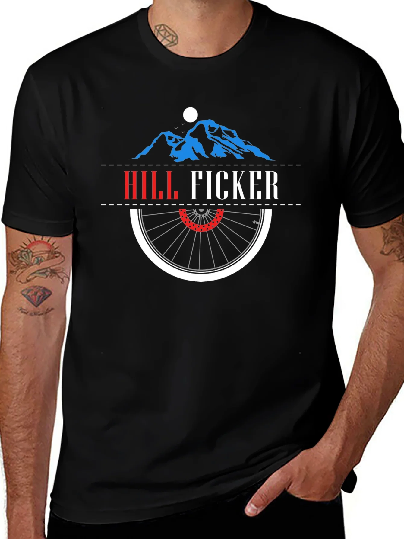 Camiseta Ciclismo Monta?a - Hill Ficker