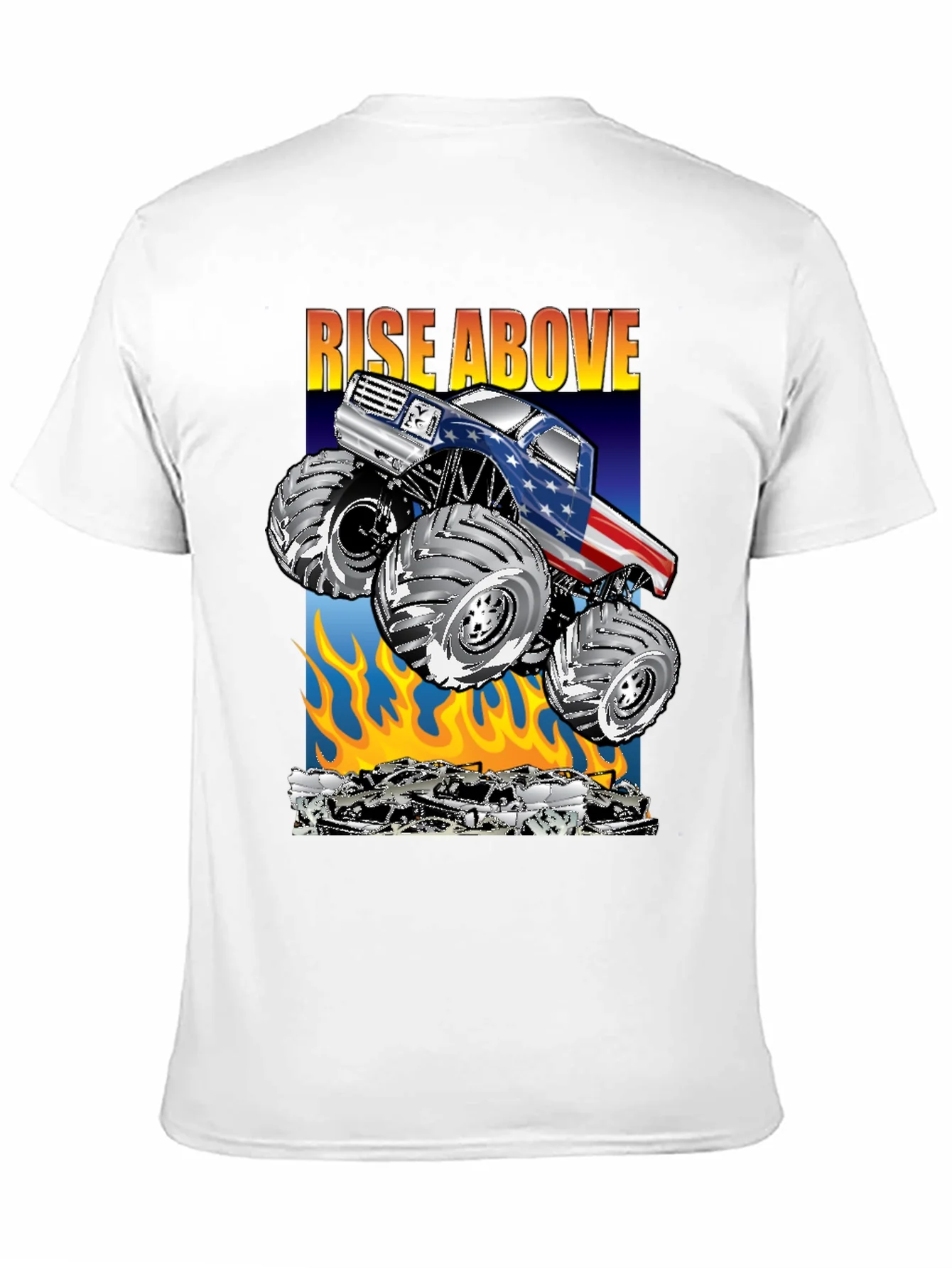 Rebbecca Rise Above Monster Truck T-Shirt