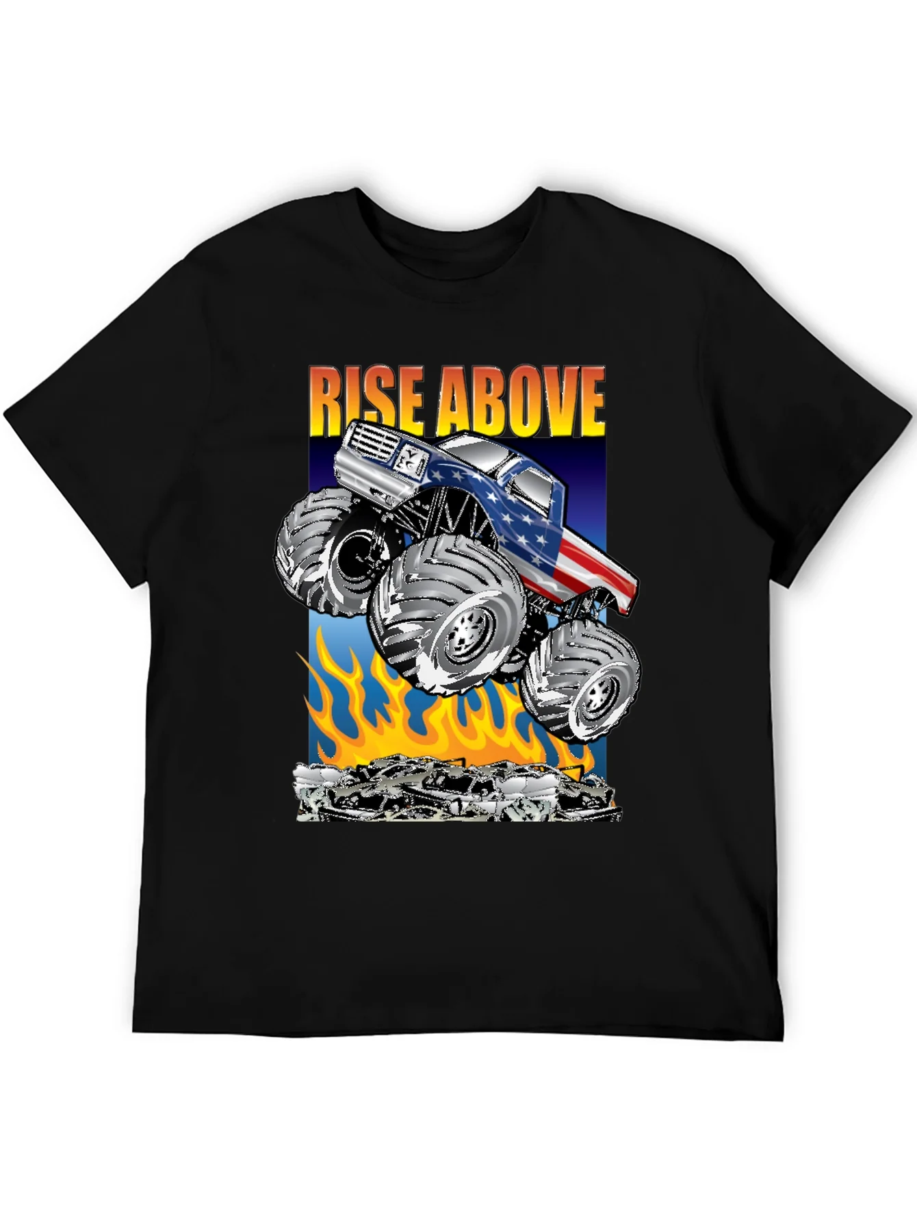 Rebbecca Rise Above Monster Truck T-Shirt