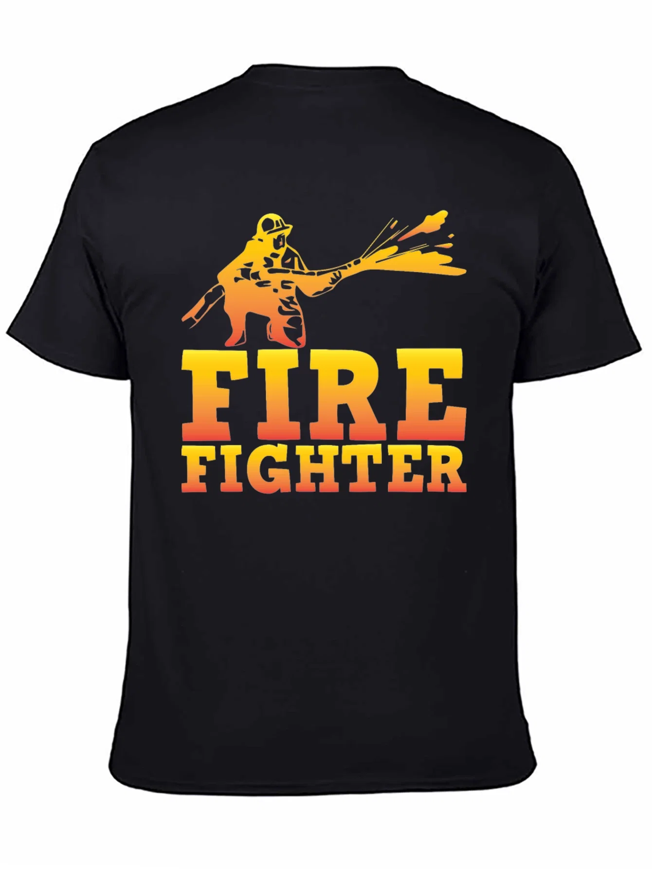Rebbecca Firefighter Graphic Print Tee - Heroic Design