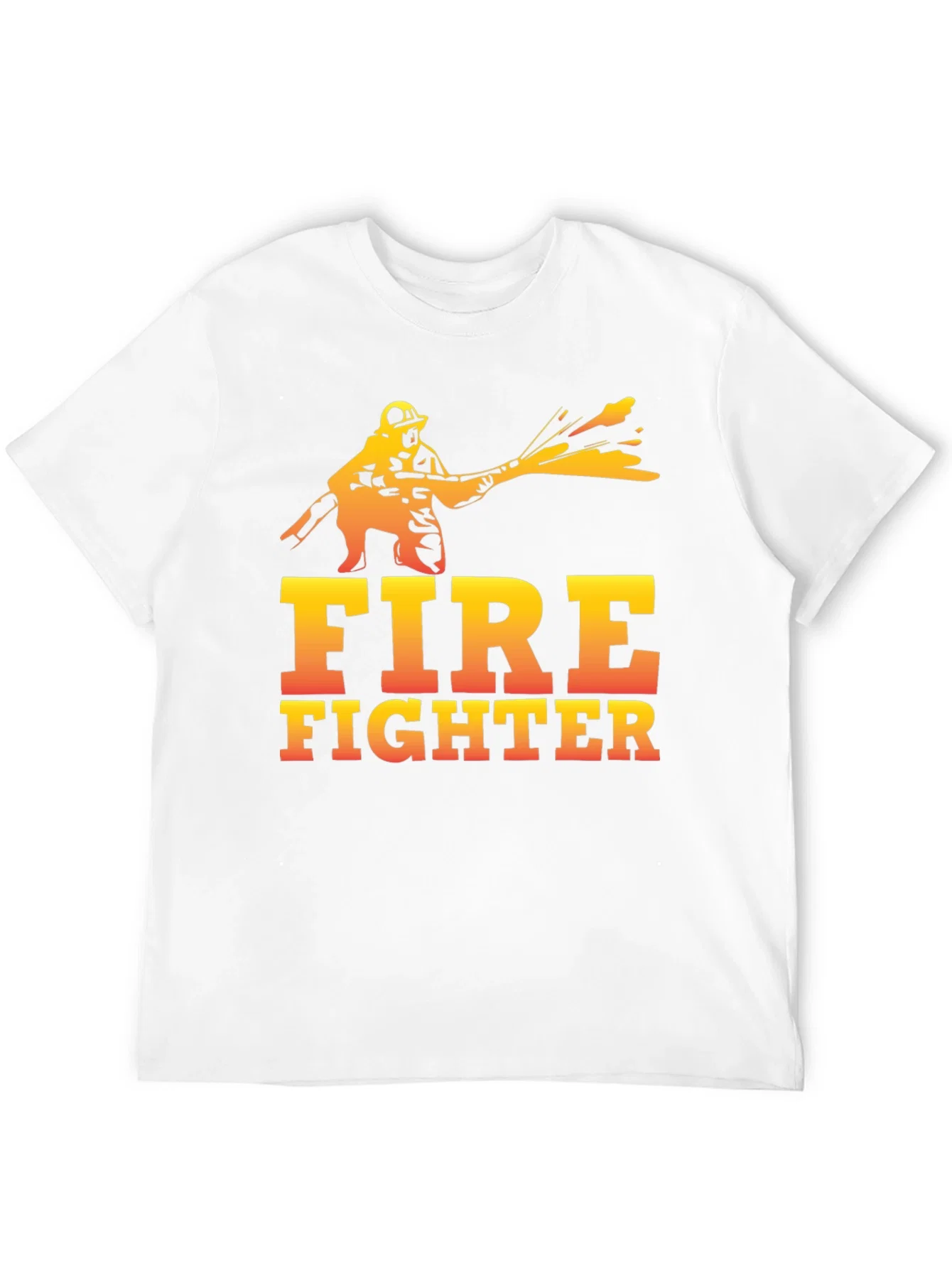 Rebbecca Firefighter Graphic Print Tee - Heroic Design