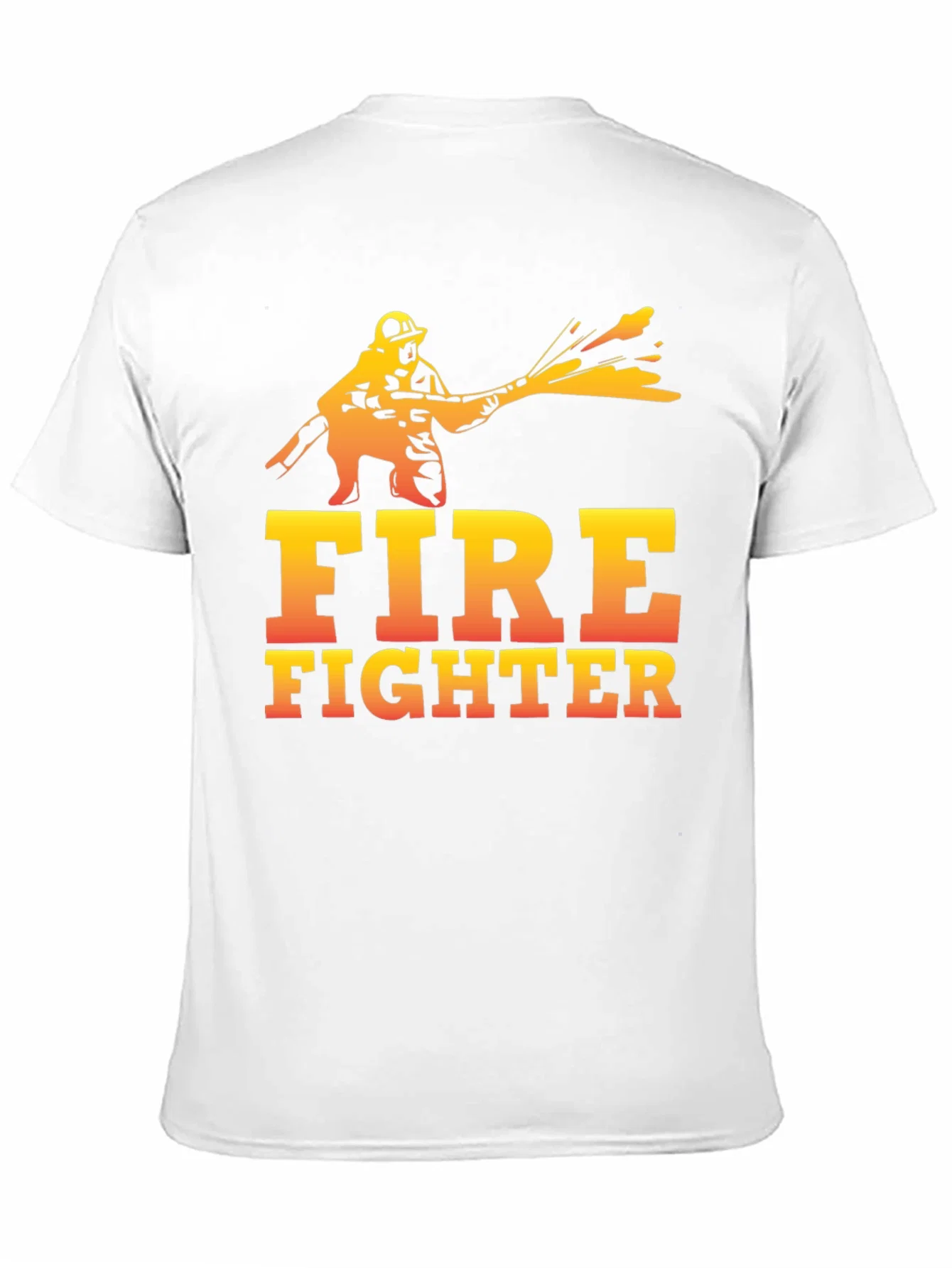 Rebbecca Firefighter Graphic Print Tee - Heroic Design