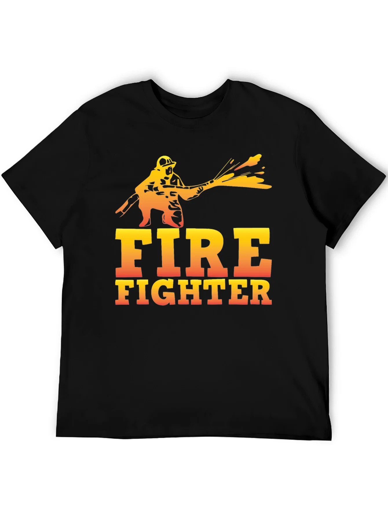 Rebbecca Firefighter Graphic Print Tee - Heroic Design