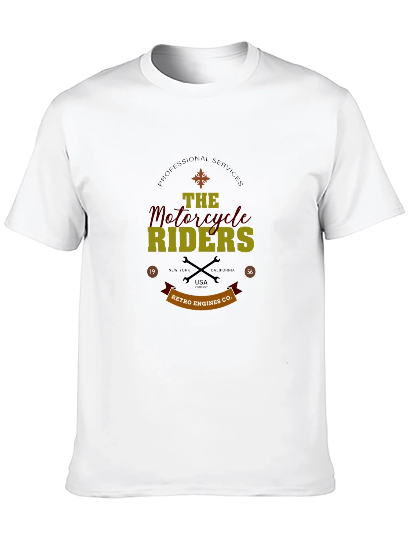 Rebbecca Retro Motorcycle Riders Graphic T-Shirt