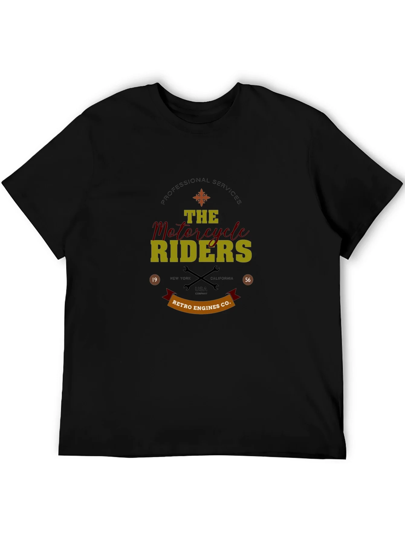 Rebbecca Retro Motorcycle Riders Graphic T-Shirt