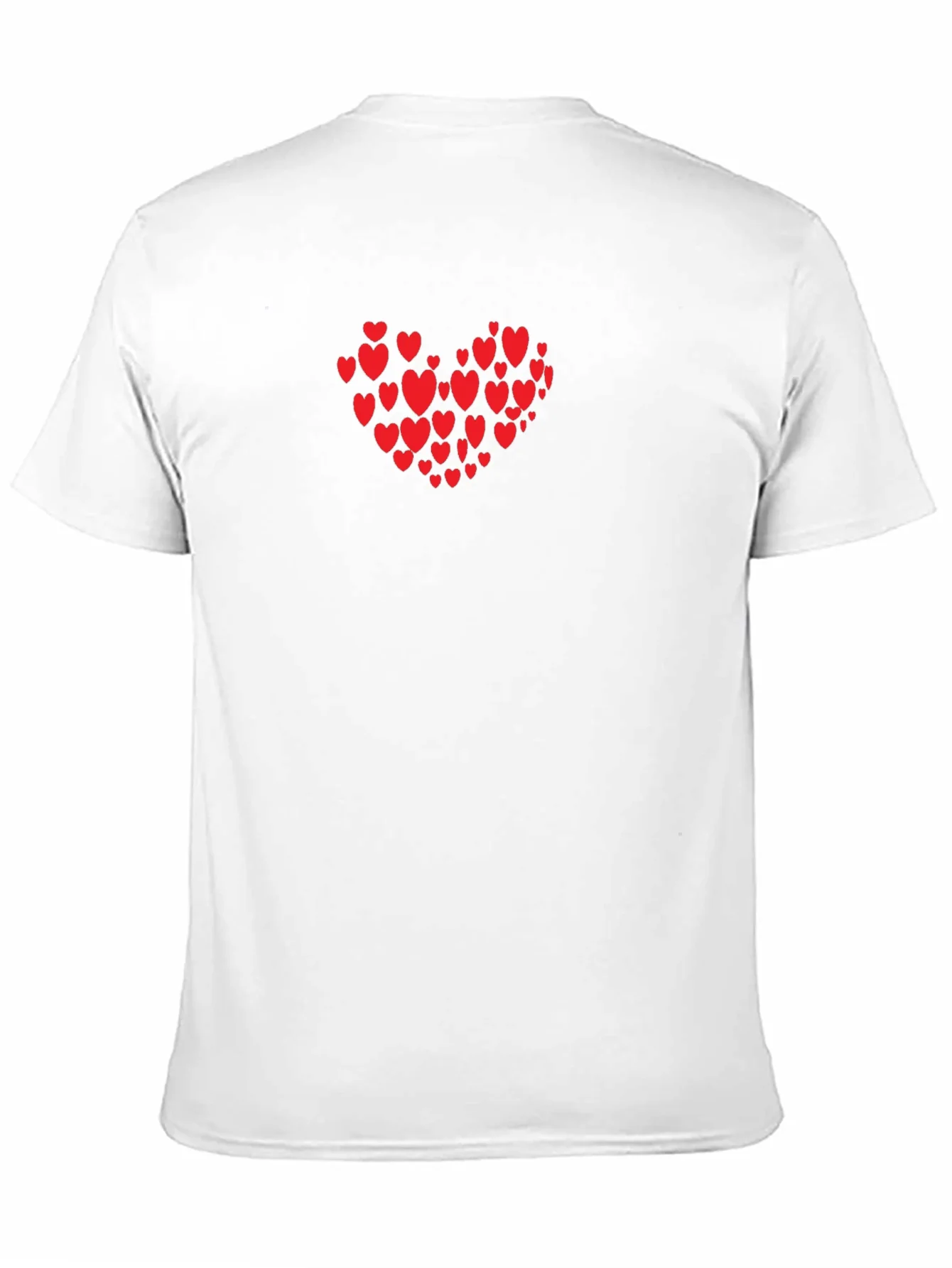 Camiseta Negra Coraz¨®n Rojo Amor