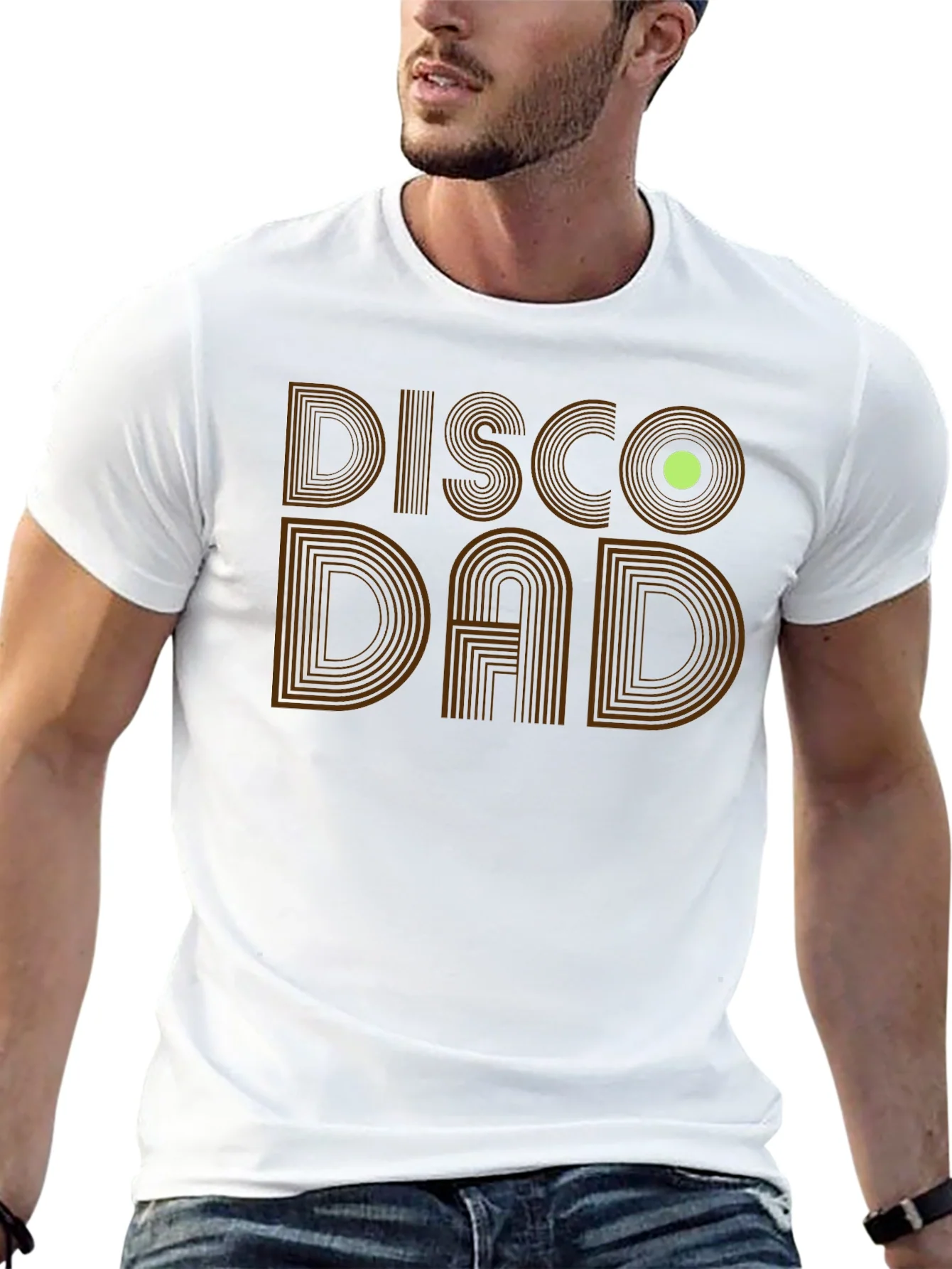 Rebbecca Disco Dad Retro Graphic Tee