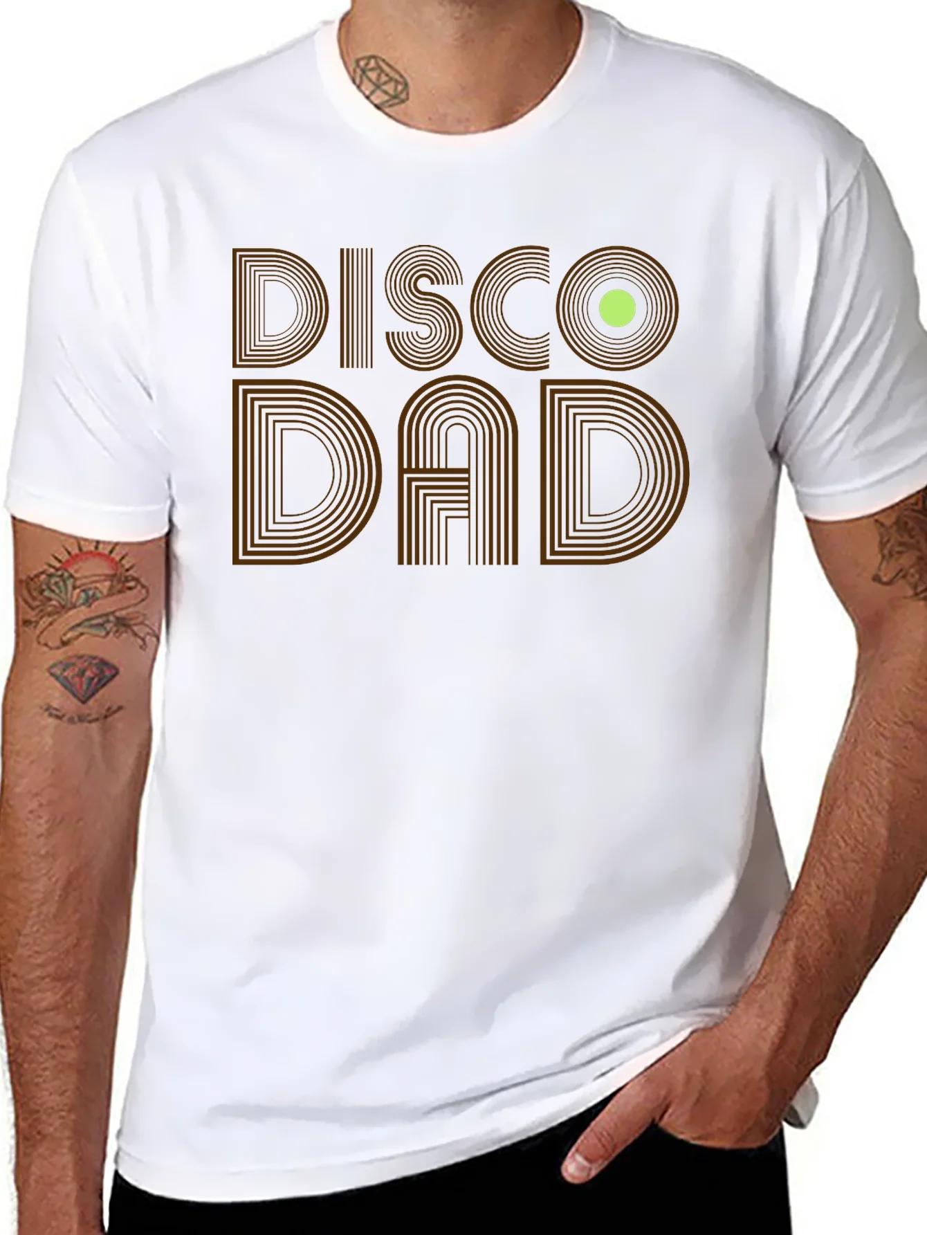 Rebbecca Disco Dad Retro Graphic Tee