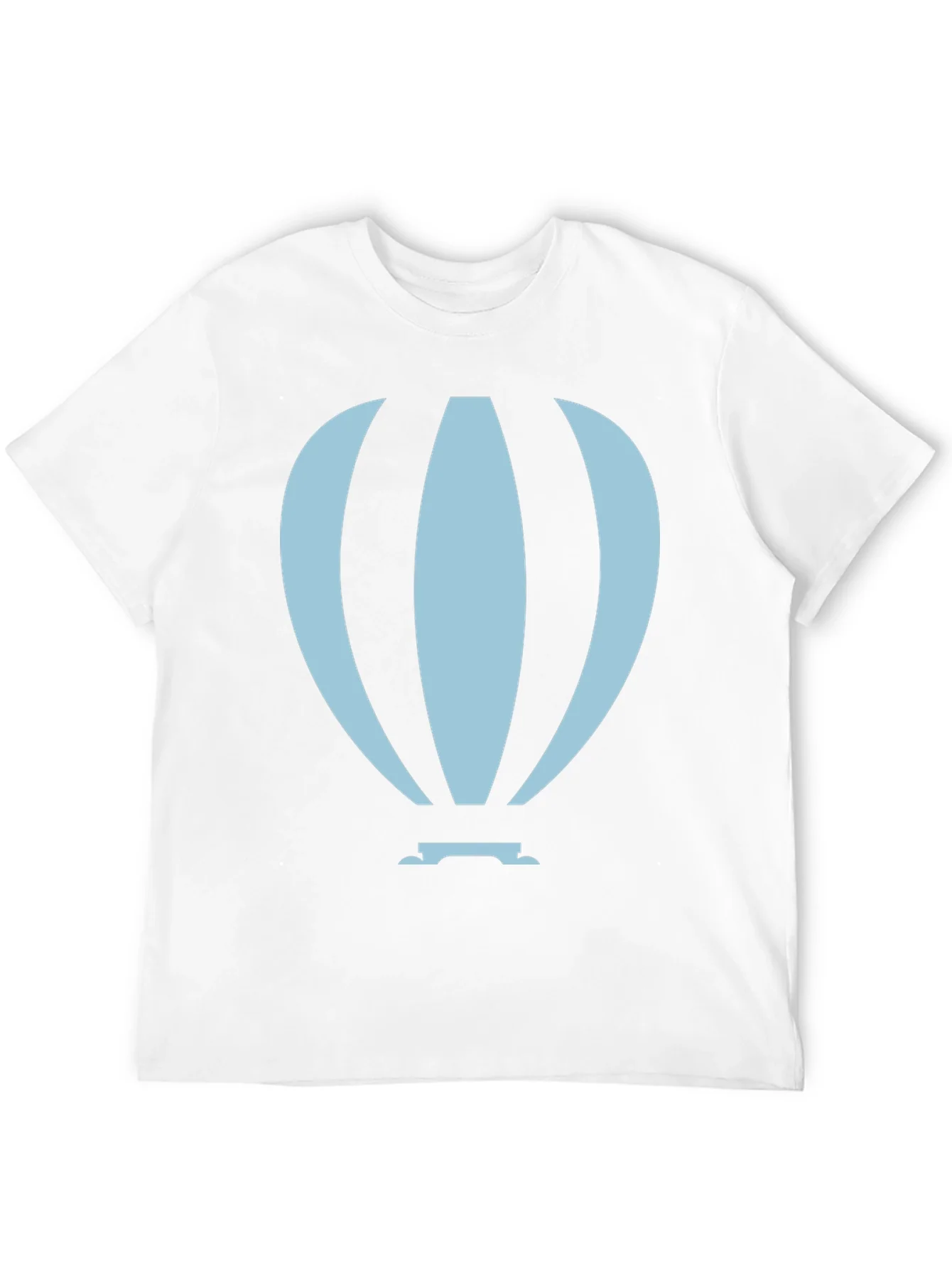 Camiseta Negra Globo Aerost¨¢tico Dise?o ¨²nico