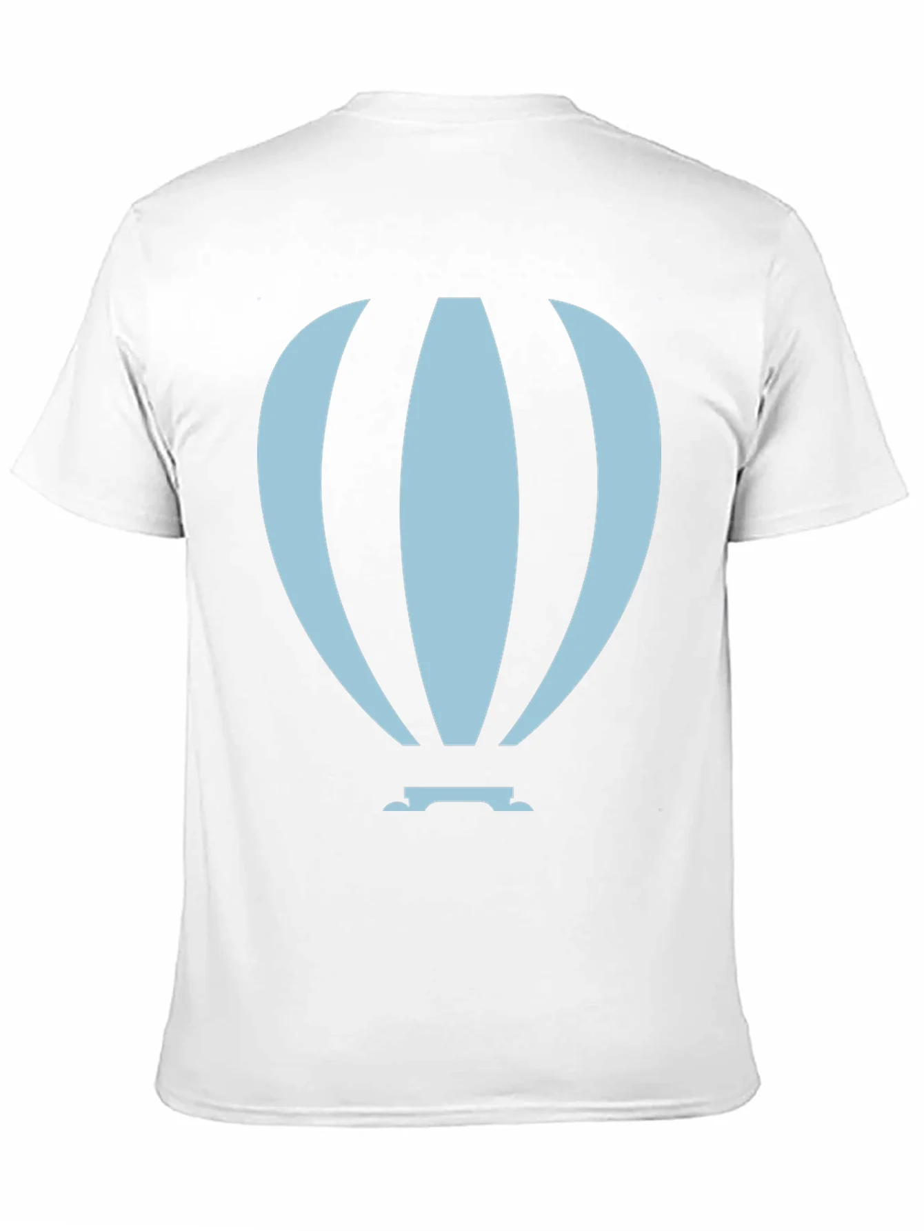 Camiseta Negra Globo Aerost¨¢tico Dise?o ¨²nico