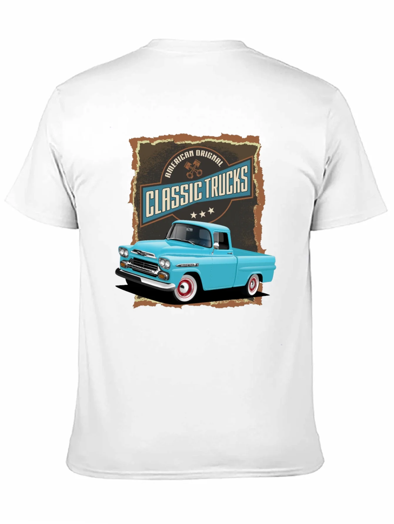 Camiseta Cl¨¢sica de Camiones Americanos Originales