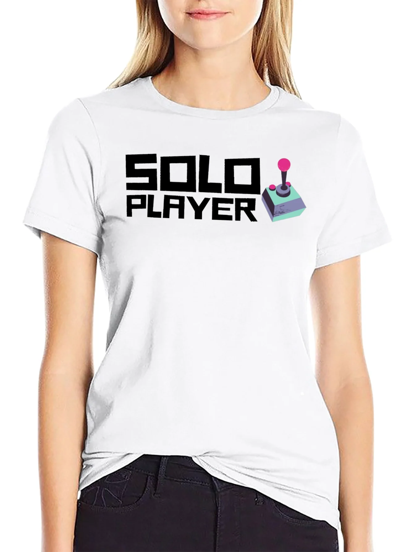 Rebbecca Solo Player Graphic T-Shirt - Gamer Style