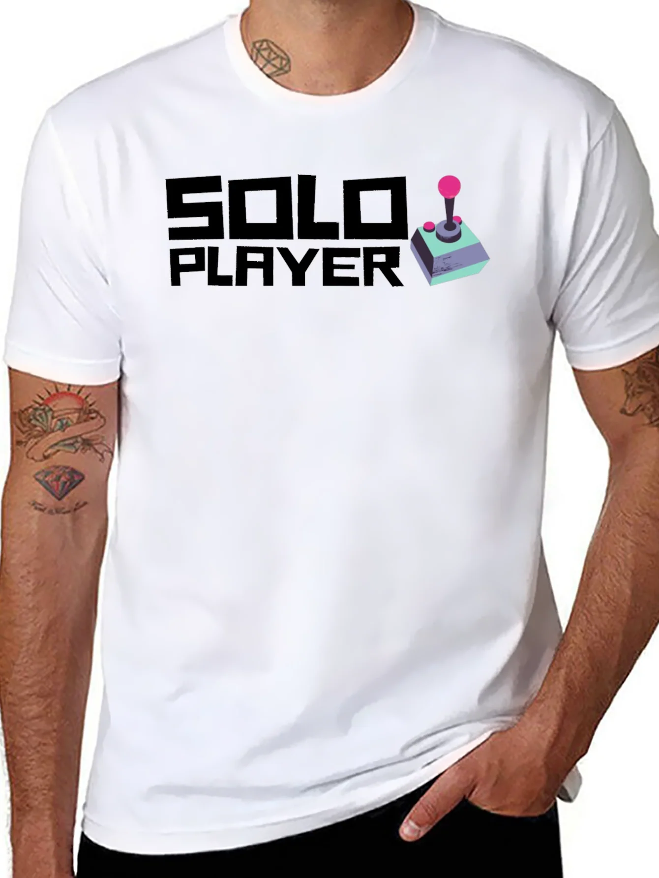 Rebbecca Solo Player Graphic T-Shirt - Gamer Style