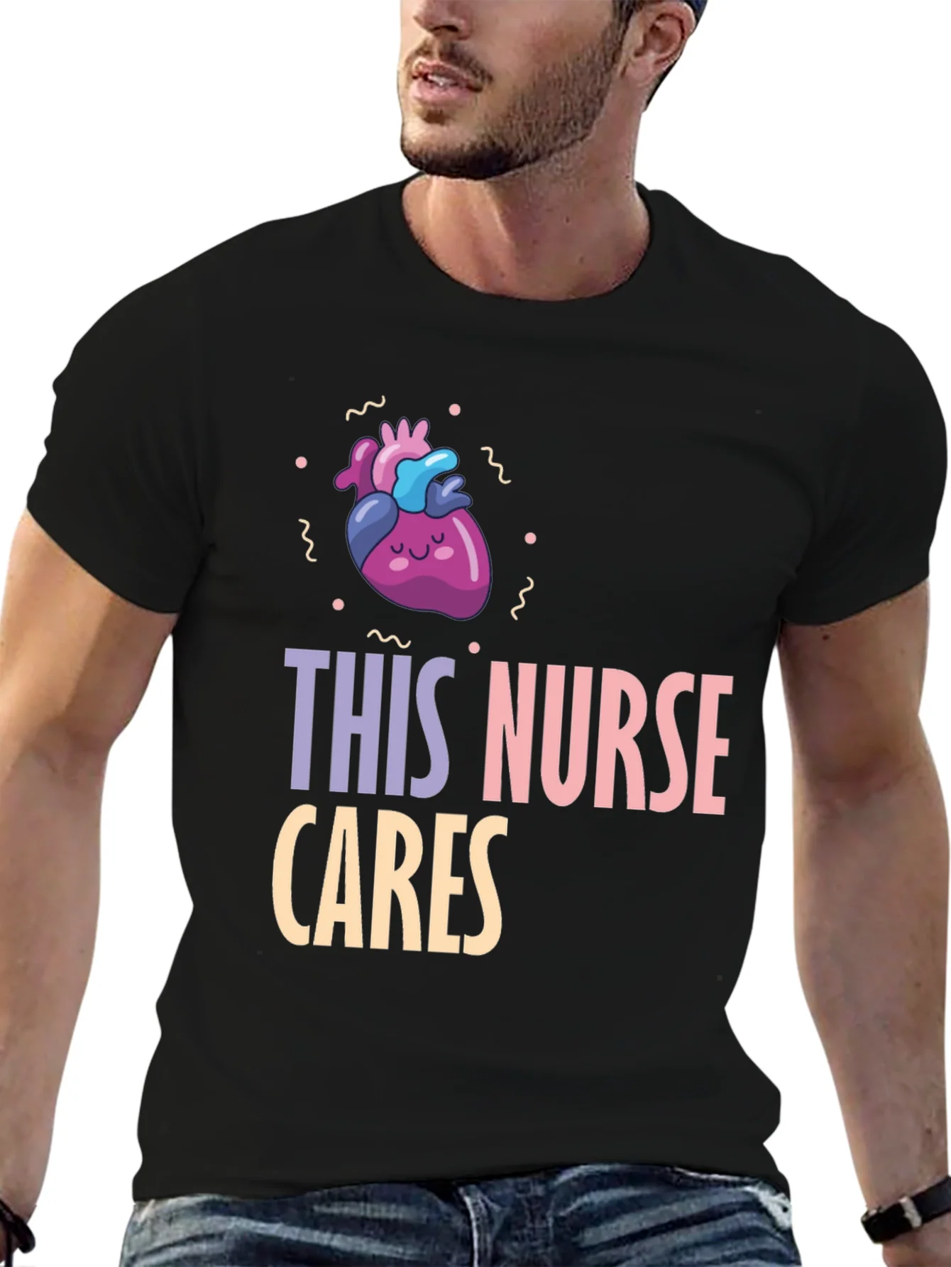 Rebbecca Nurse Cares Graphic Tee - Heart Design