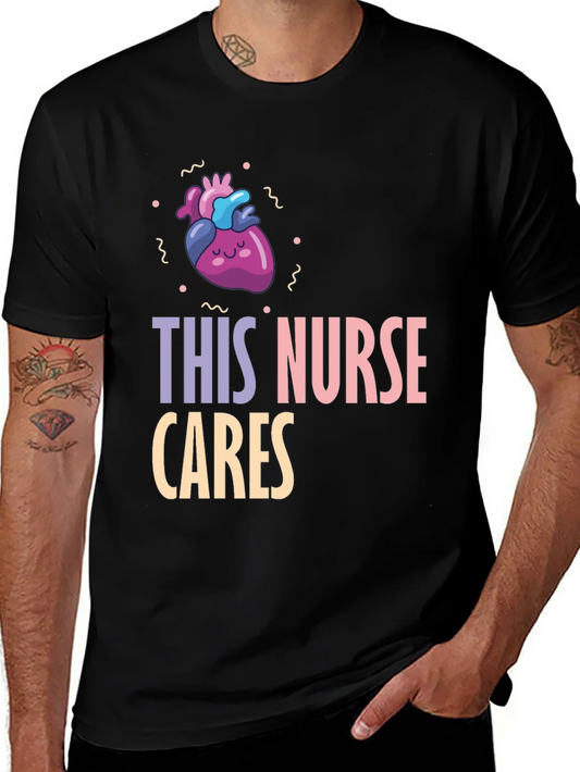 Rebbecca Nurse Cares Graphic Tee - Heart Design