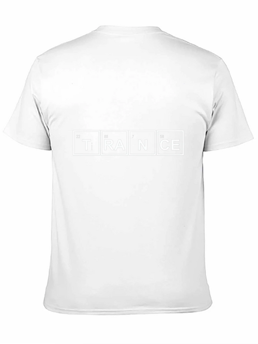 Camiseta Negra Trance Elementos Qu¨ªmicos