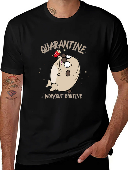 Rebbecca Quarantine Workout Routine Graphic T-Shirt