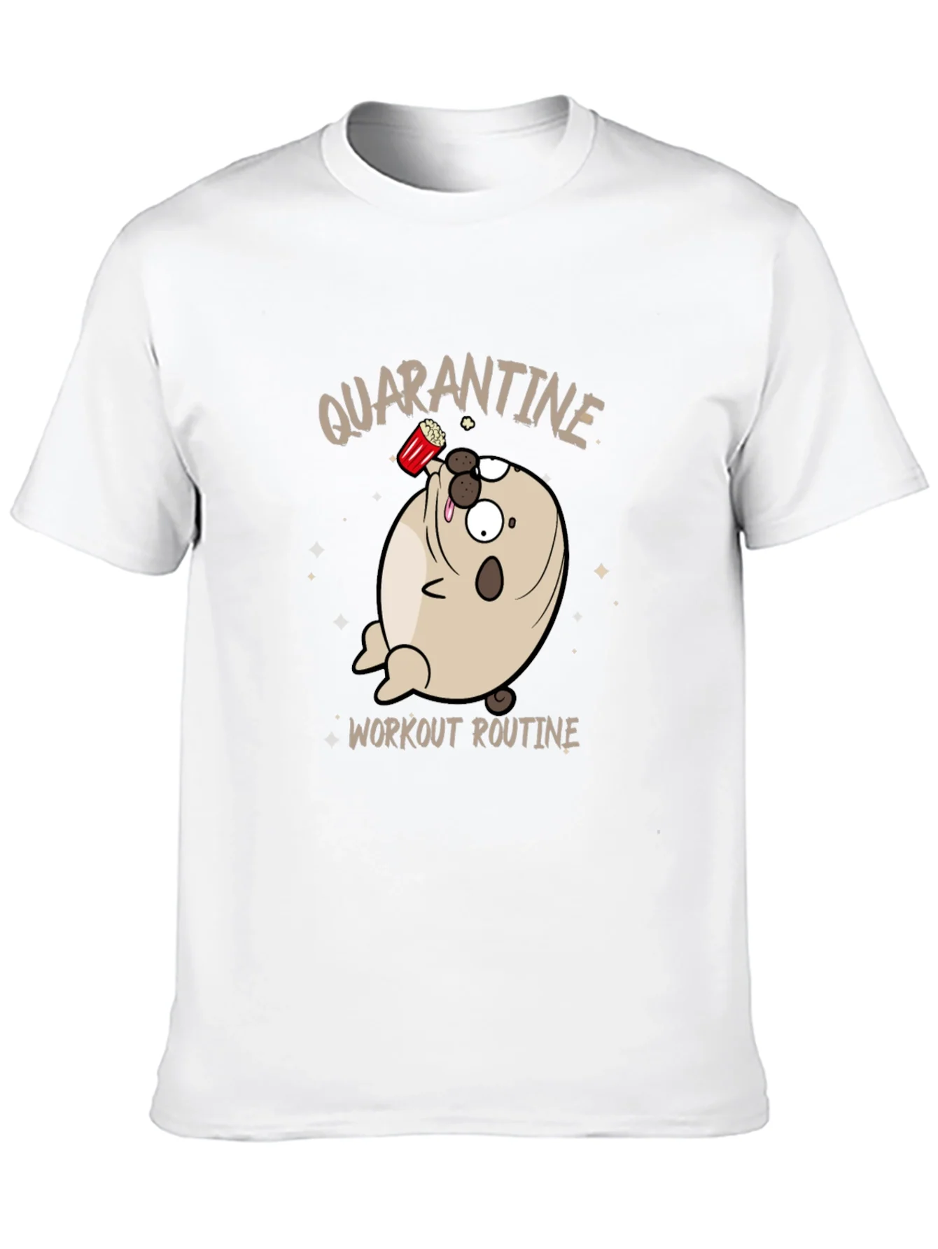 Rebbecca Quarantine Workout Routine Graphic T-Shirt