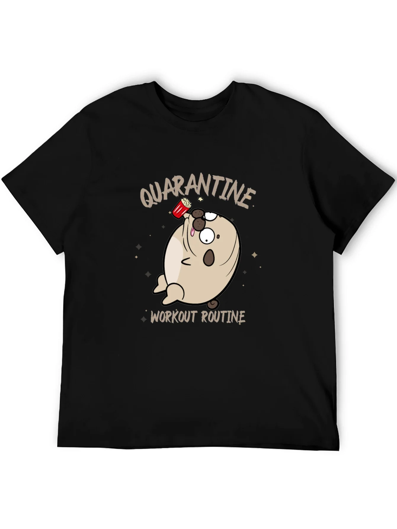Rebbecca Quarantine Workout Routine Graphic T-Shirt