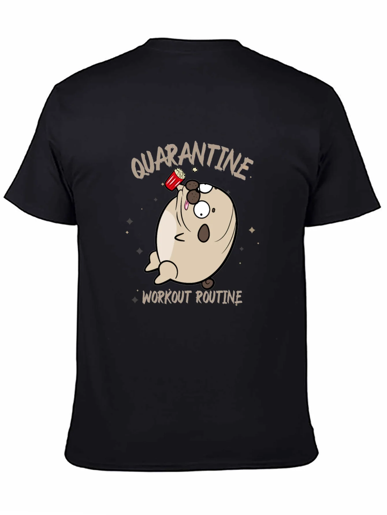 Rebbecca Quarantine Workout Routine Graphic T-Shirt