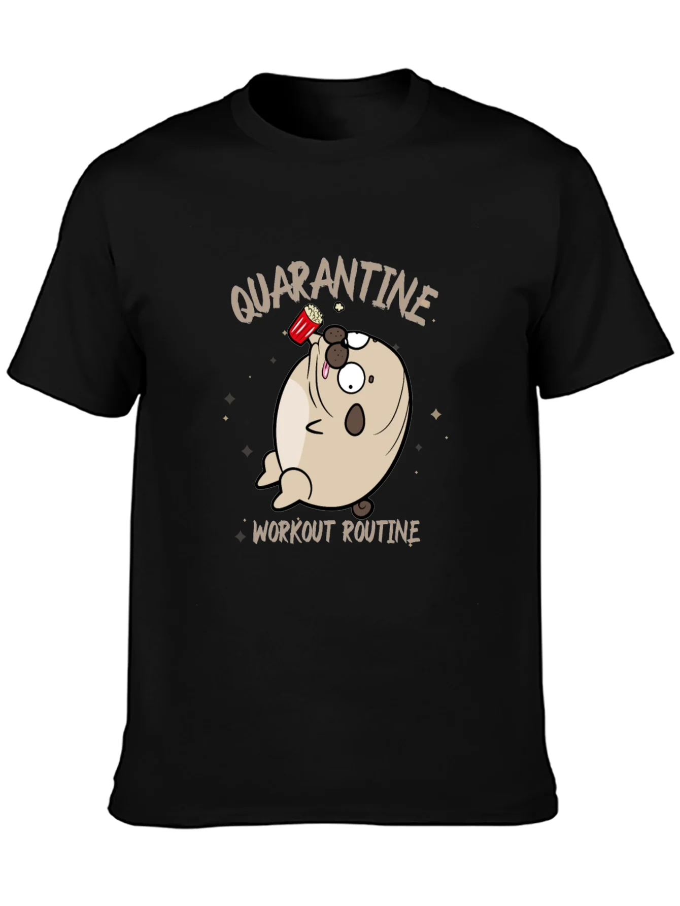 Rebbecca Quarantine Workout Routine Graphic T-Shirt
