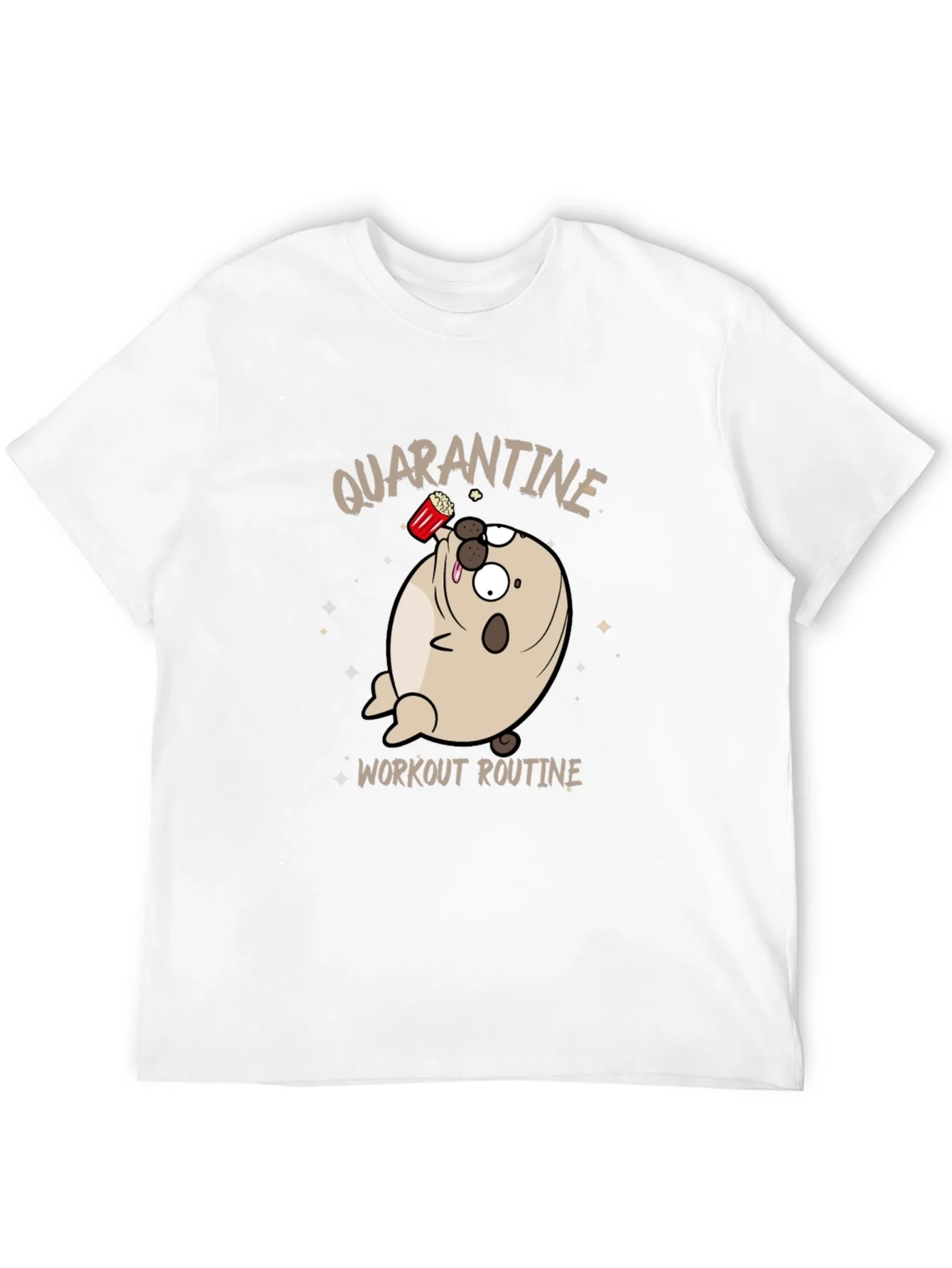 Rebbecca Quarantine Workout Routine Graphic T-Shirt
