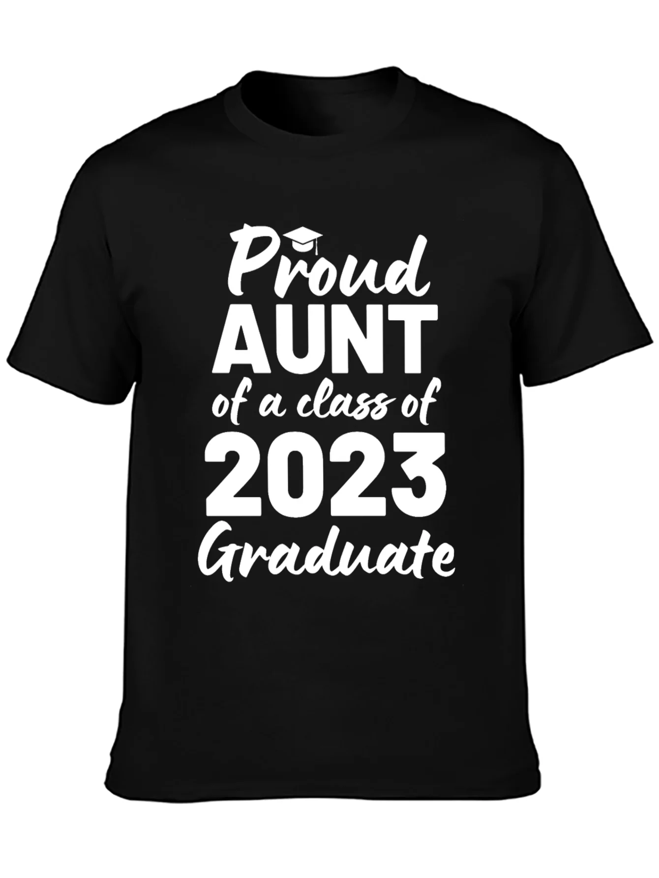 Camiseta Negra T¨ªa Orgullosa Clase 2023