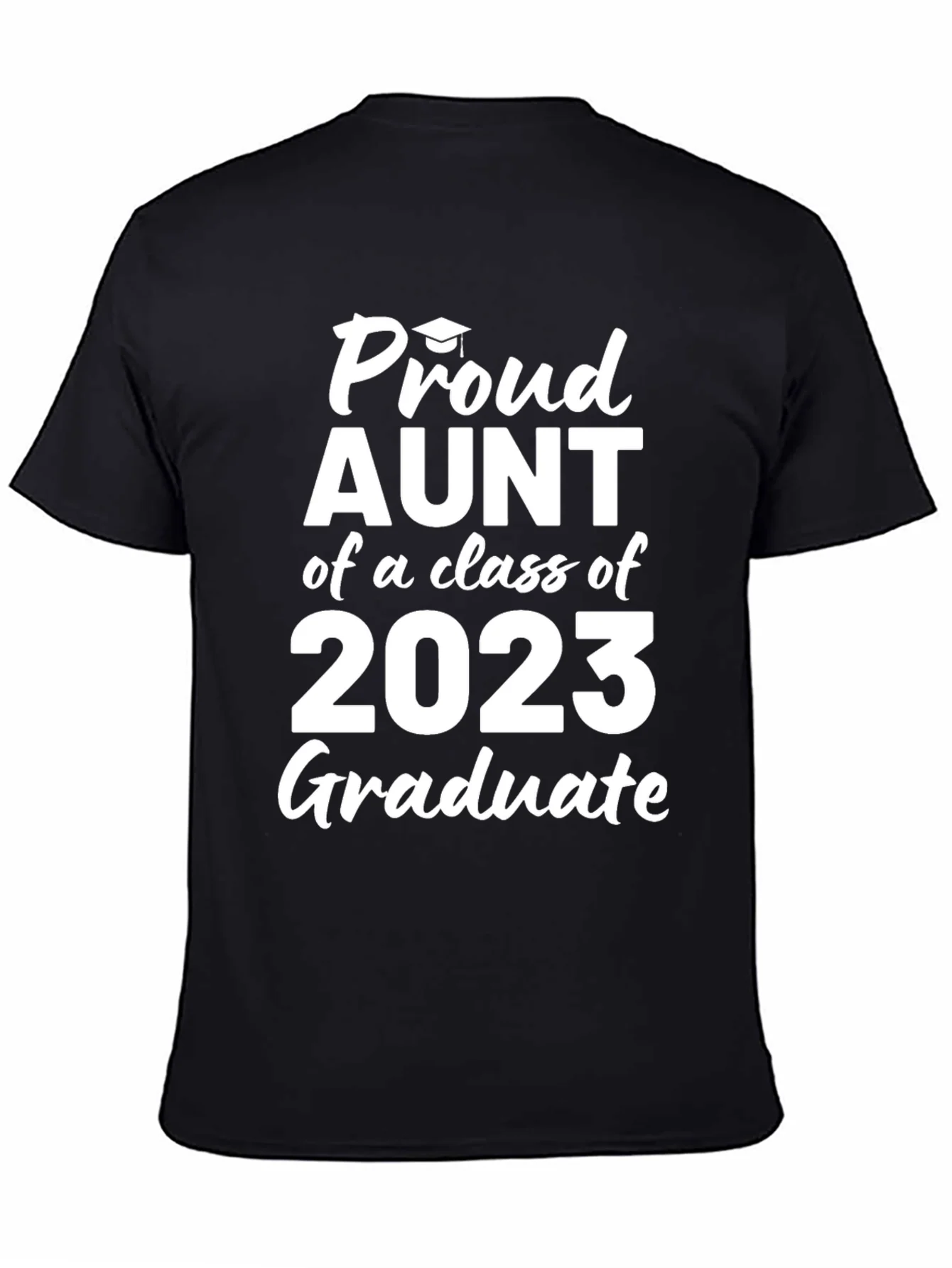 Camiseta Negra T¨ªa Orgullosa Clase 2023