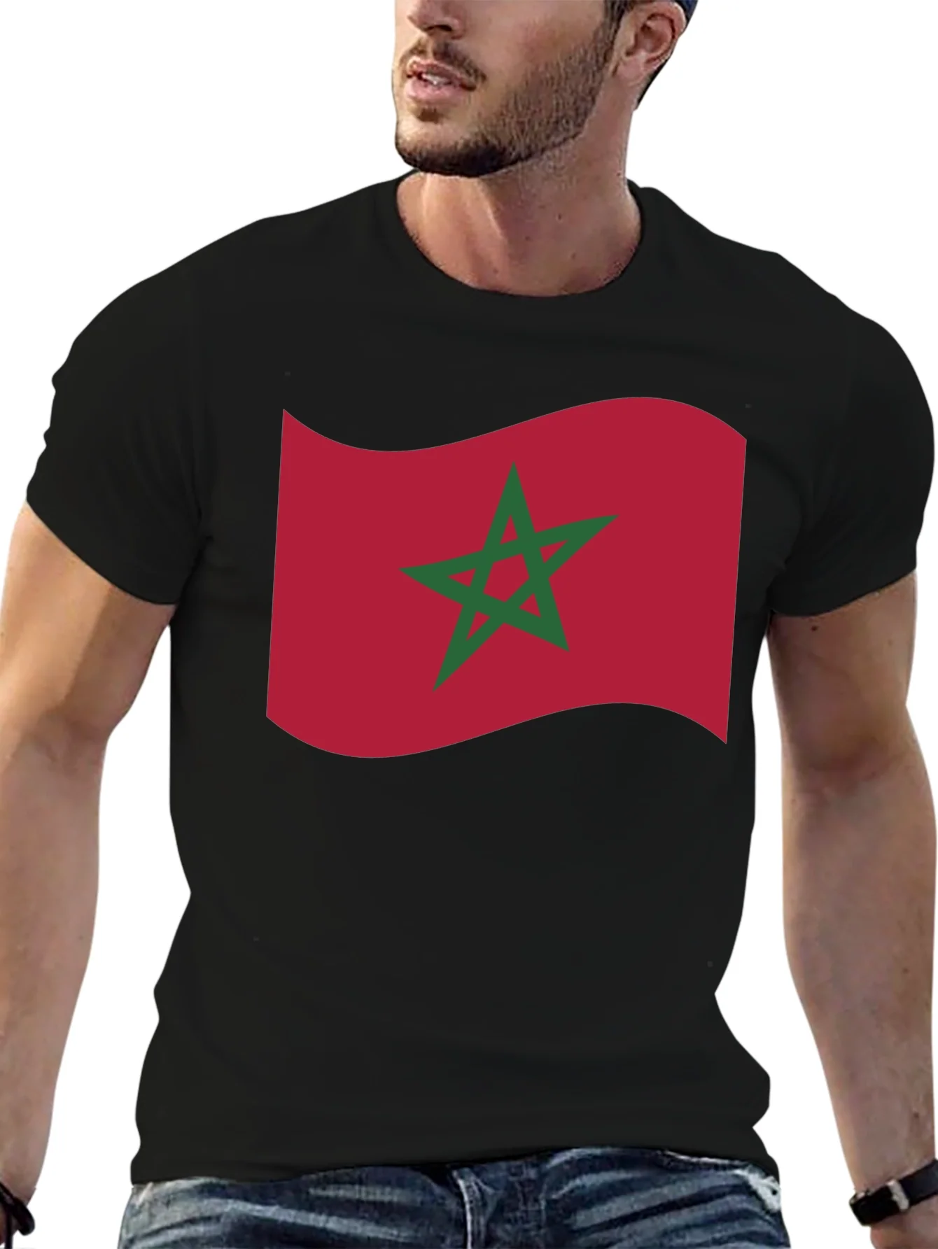 Rebbecca Morocco Flag T-Shirt - Show Your Pride!