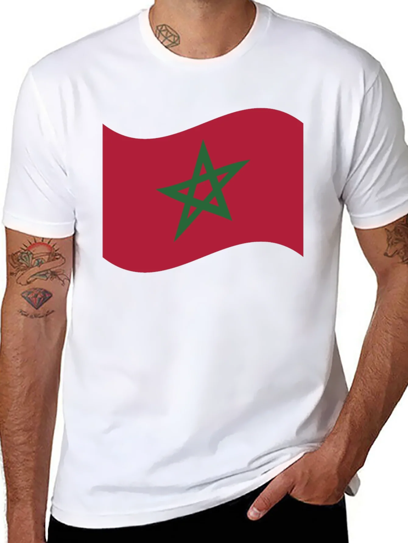 Rebbecca Morocco Flag T-Shirt - Show Your Pride!