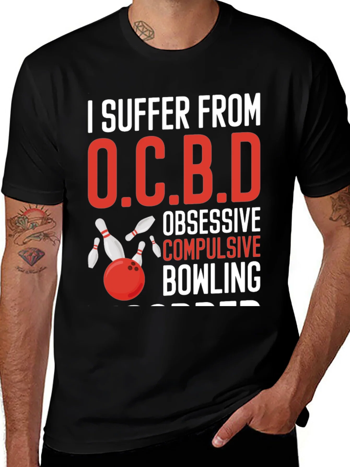 Rebbecca Funny OCBD Bowling T-Shirt