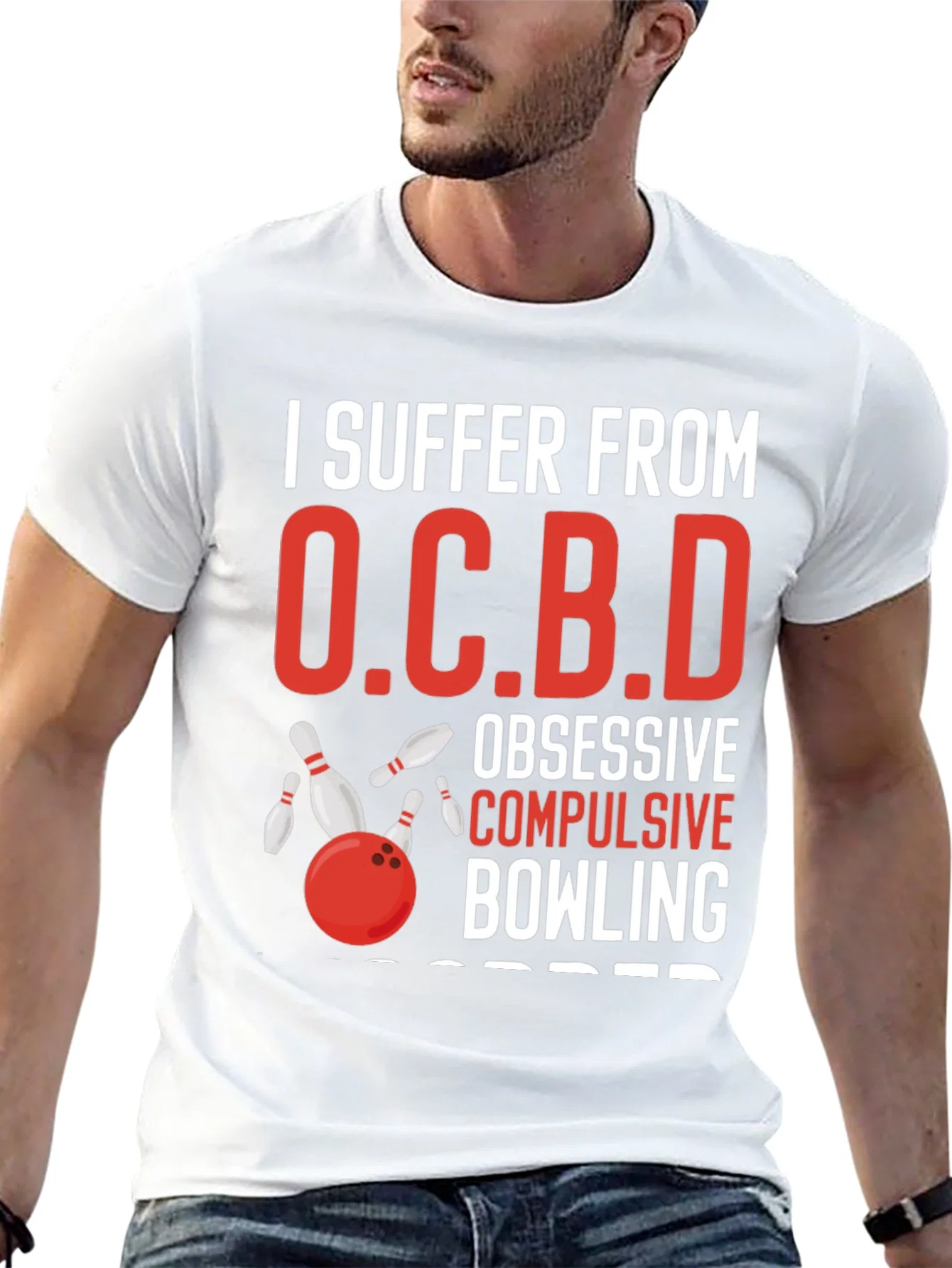 Rebbecca Funny OCBD Bowling T-Shirt