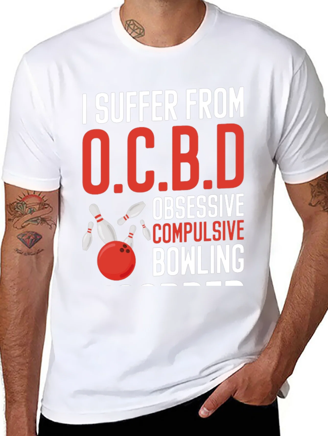 Rebbecca Funny OCBD Bowling T-Shirt