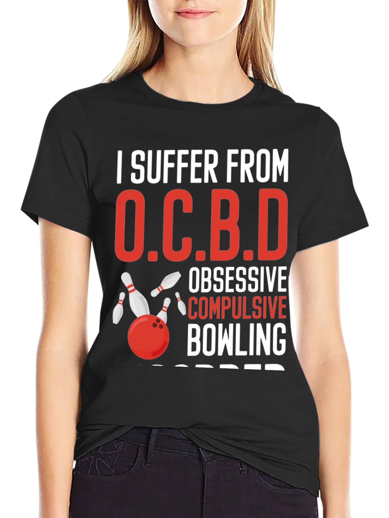 Rebbecca Funny OCBD Bowling T-Shirt