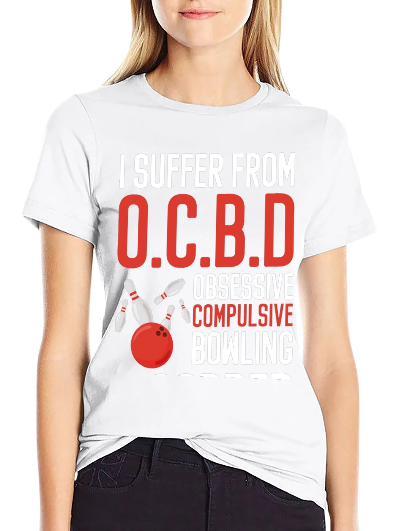 Rebbecca Funny OCBD Bowling T-Shirt