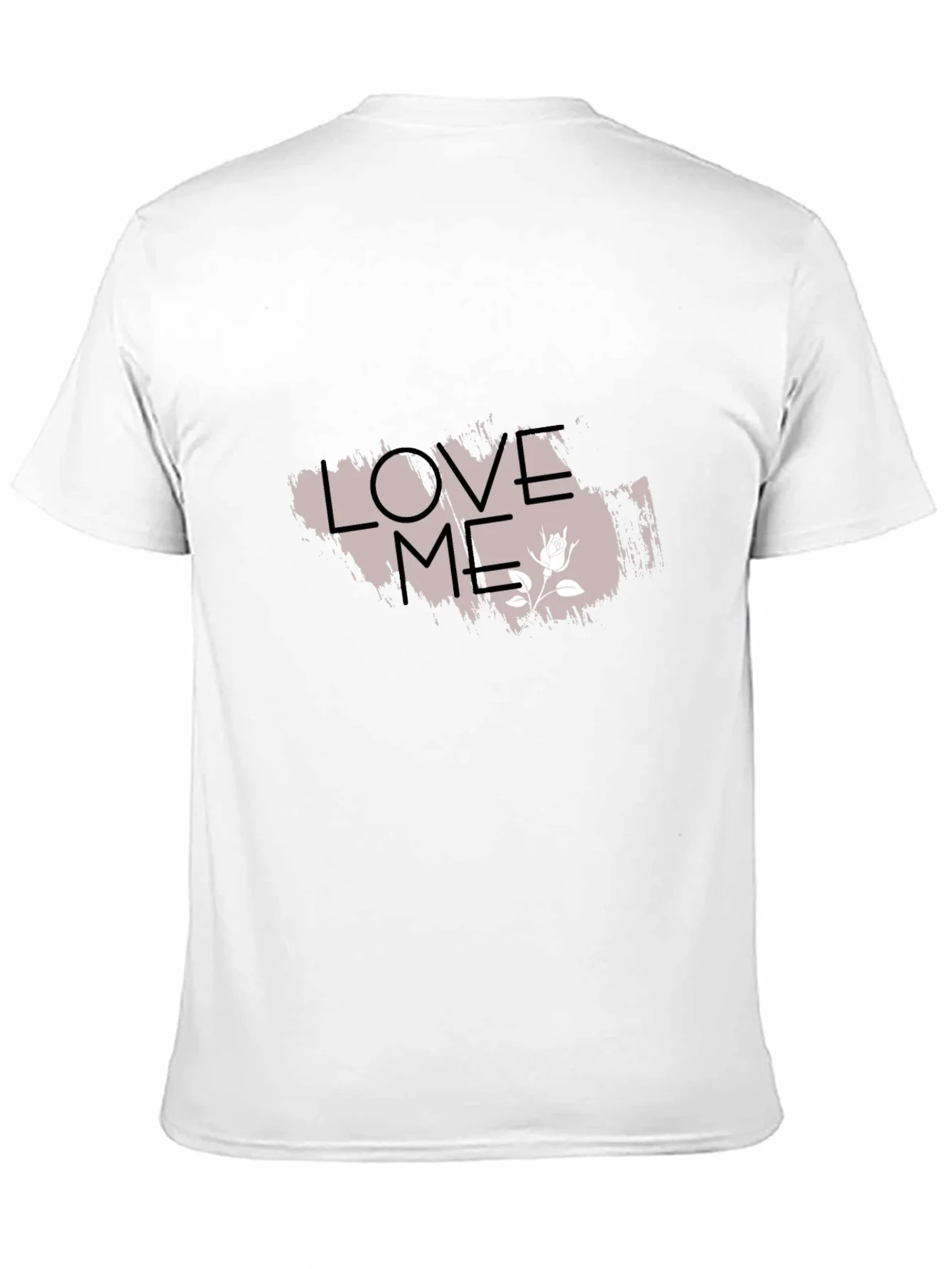 Rebbecca Love Me Graphic Tee - Trendy Black T-Shirt